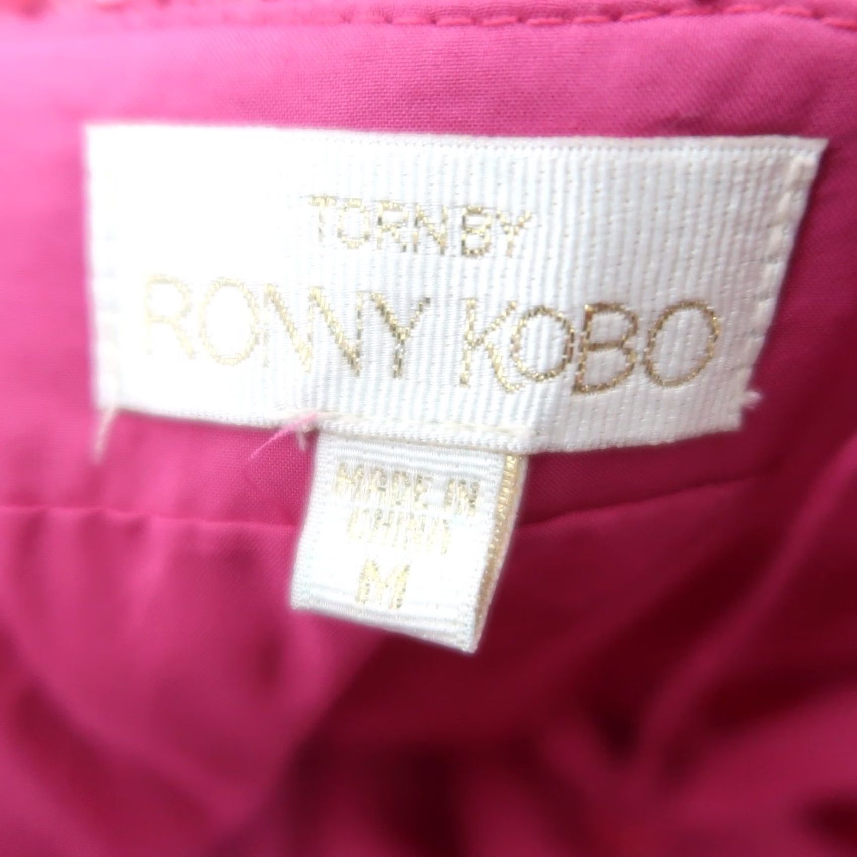 Ronny Kobo Torn by Ronny Kobo Lindsay Dress Tulip Pink Sequin Bow Mini Dress M NWT Women Sleeveless Short Formal Party/Cocktail Size M / US 6-8 / IT 42-44 - 7 Thumbnail