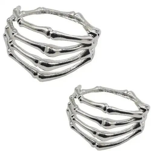 VIBE Niche Punk Dark Skull Ghost Claw Bracelet Size ONE SIZE - 1 Thumbnail