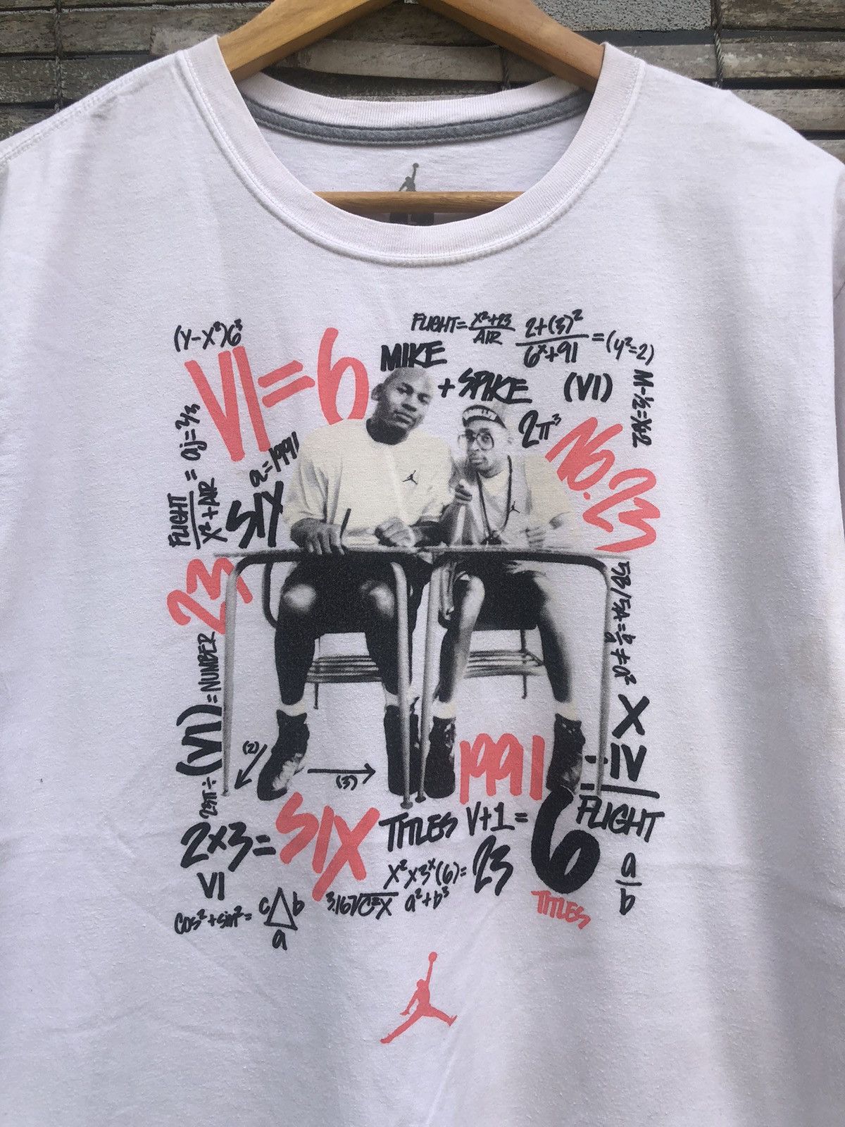 Japanese Brand Vintage Y2K Nike Air Jordan Michael Jordan + Spike Lee Tee Size US L / EU 52-54 / 3 - 2 Thumbnail