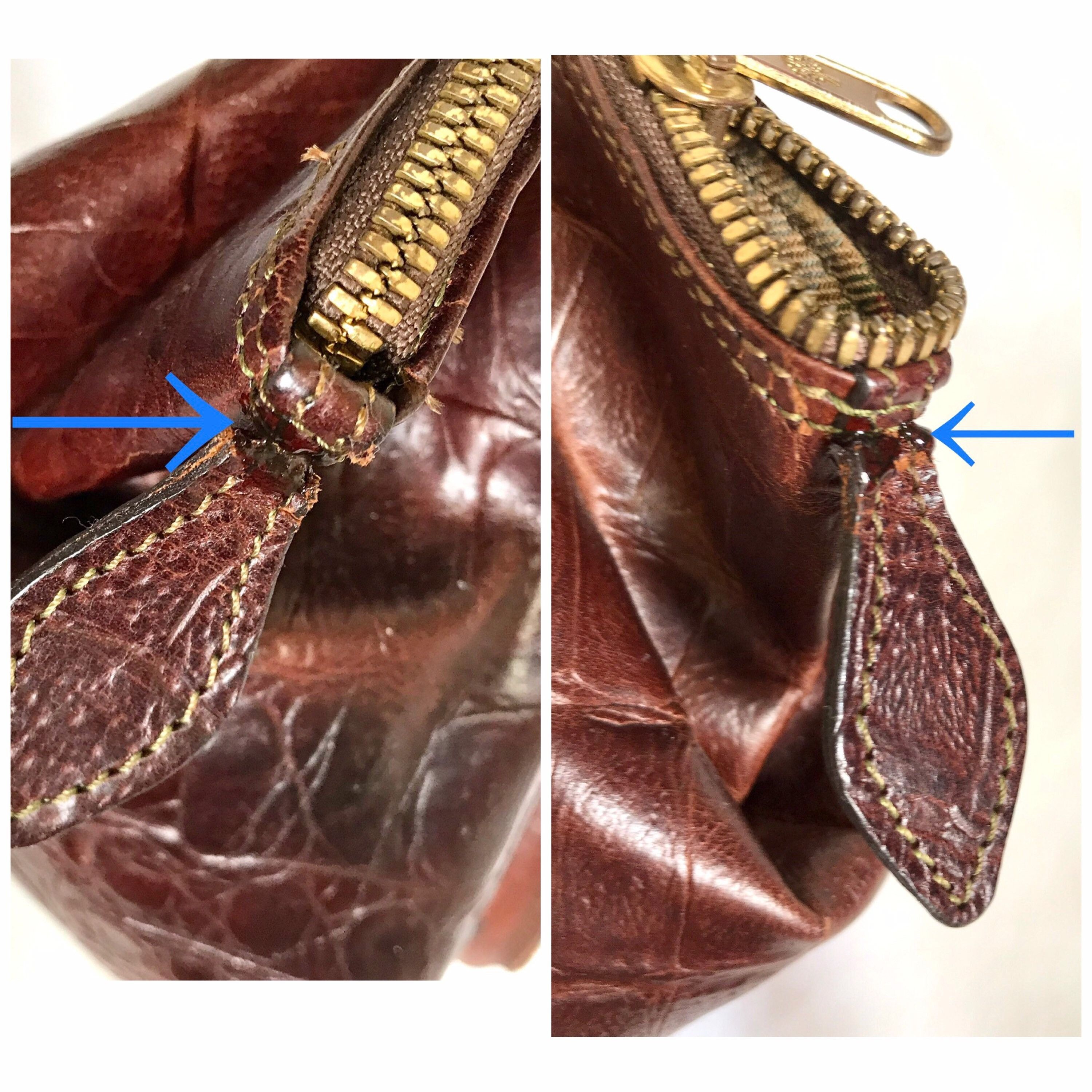 Mulberry Vintage Mulberry croc embossed leather mini doctor's bag Size ONE SIZE - 7 Thumbnail