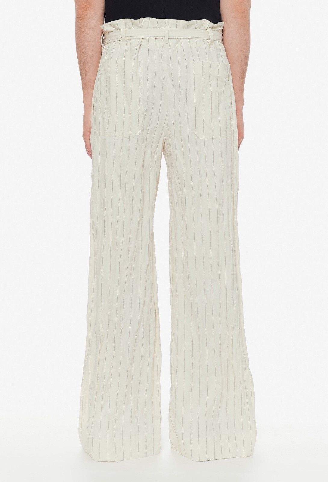 Ann Demeulemeester Last Ann Demeulemeester Kastor Wide Fit Lounge Cotton Pants Size US 34 / EU 50 - 2 Thumbnail