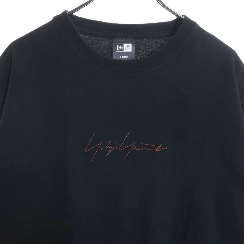 Yohji Yamamoto Yohji Yamaha POUR HOMME x New Era logo short sleeve T-shirt Size US L / EU 52-54 / 3 - 3 Thumbnail