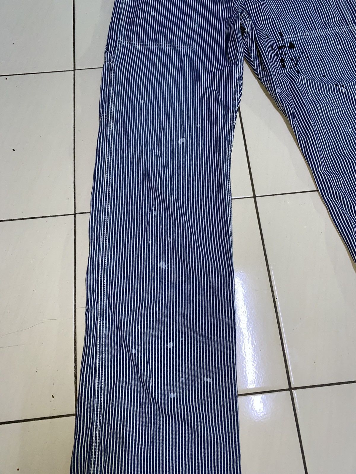 Oshkosh Oshkosh Bgosh Hickory Stripe Workers Pants Size US 29 - 5 Thumbnail