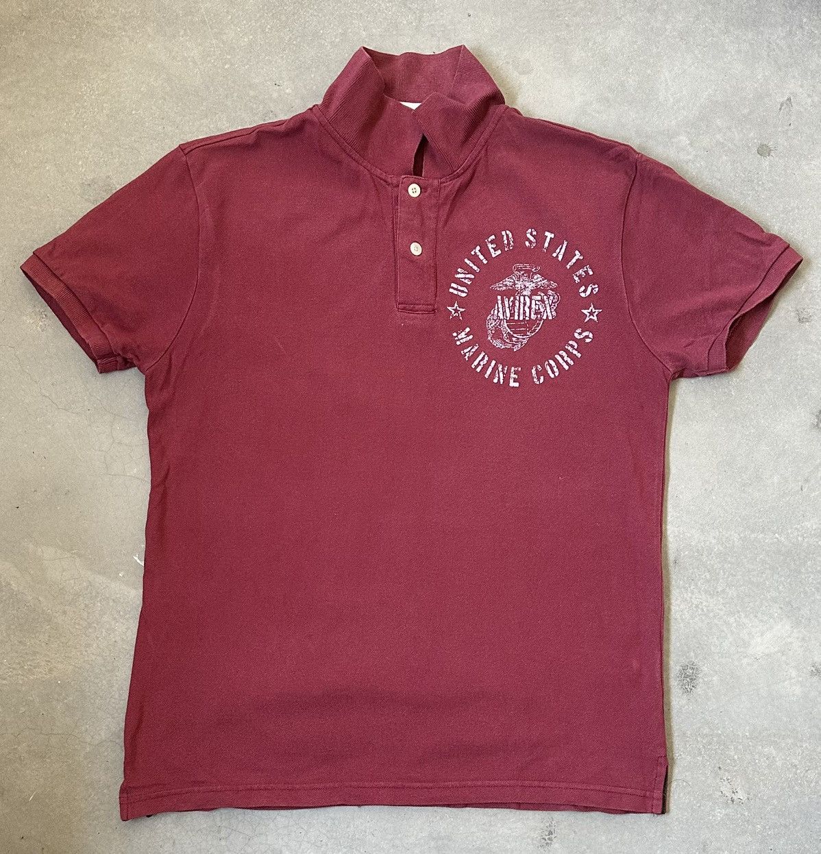 Avirex VINTAGE AVIREX USMC POLO Size US M / EU 48-50 / 2 - 2 Thumbnail