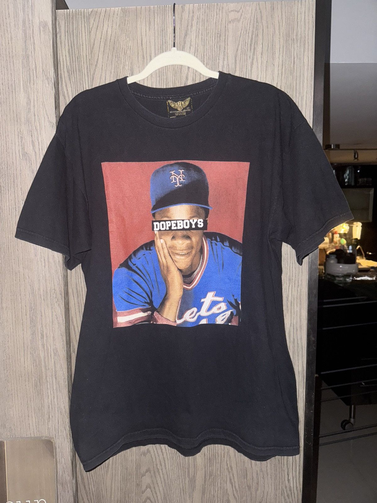 MLB × Vintage Vintage Darryl Strawberry NY Mets Tshirt Size US L / EU 52-54 / 3 - 1 Thumbnail