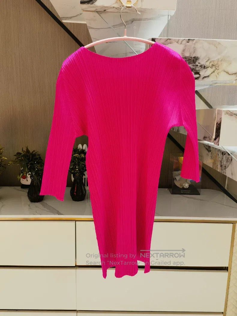 Issey Miyake Issey Miyake Mid-Length Top Size L / US 10 / IT 46 - 2 Thumbnail