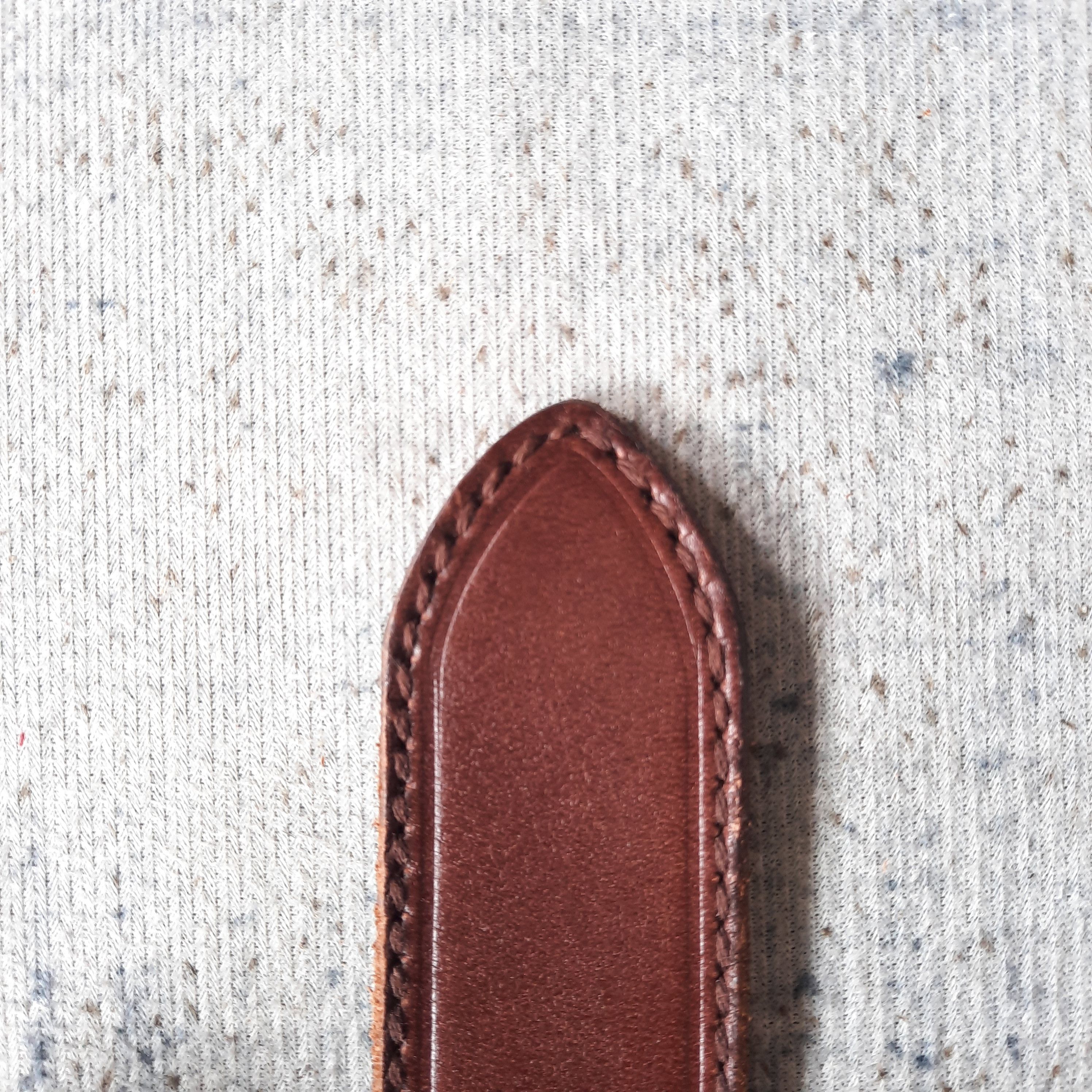Cowboy Equipment 🐎 Solid brass garrison stitching leather belt Size ONE SIZE - 5 Thumbnail