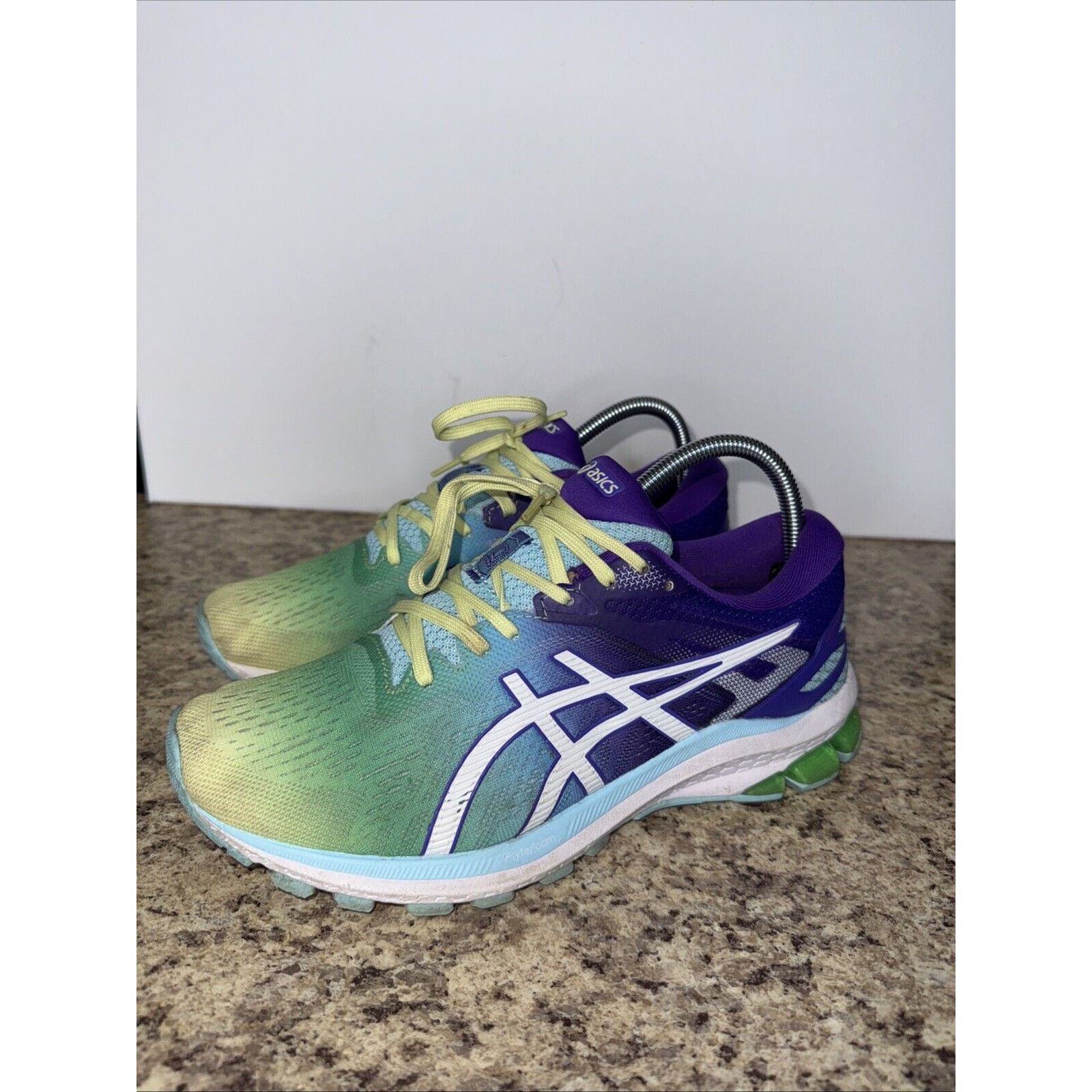 Asics ASICS GT-1000 10 Green/Purple Women's Size 9 Running Shoe Size US 9 / IT 39 - 1 Thumbnail