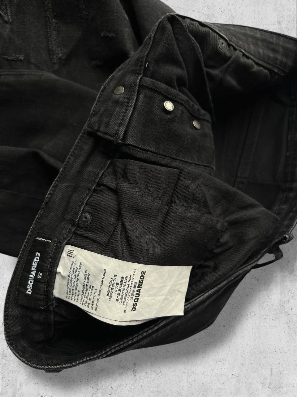 Dsquared2 Dsquared2 Tidy Biker Ripped vintage jeans denim pants y2k Size US 36 / EU 52 - 8 Thumbnail