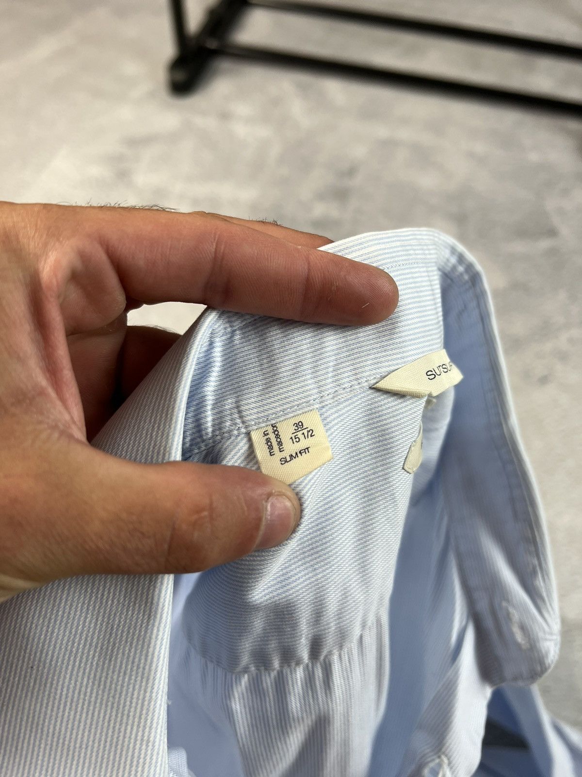 Designer × Suitsupply Suitsupply long sleeve classic shirt Size US M / EU 48-50 / 2 - 9 Thumbnail