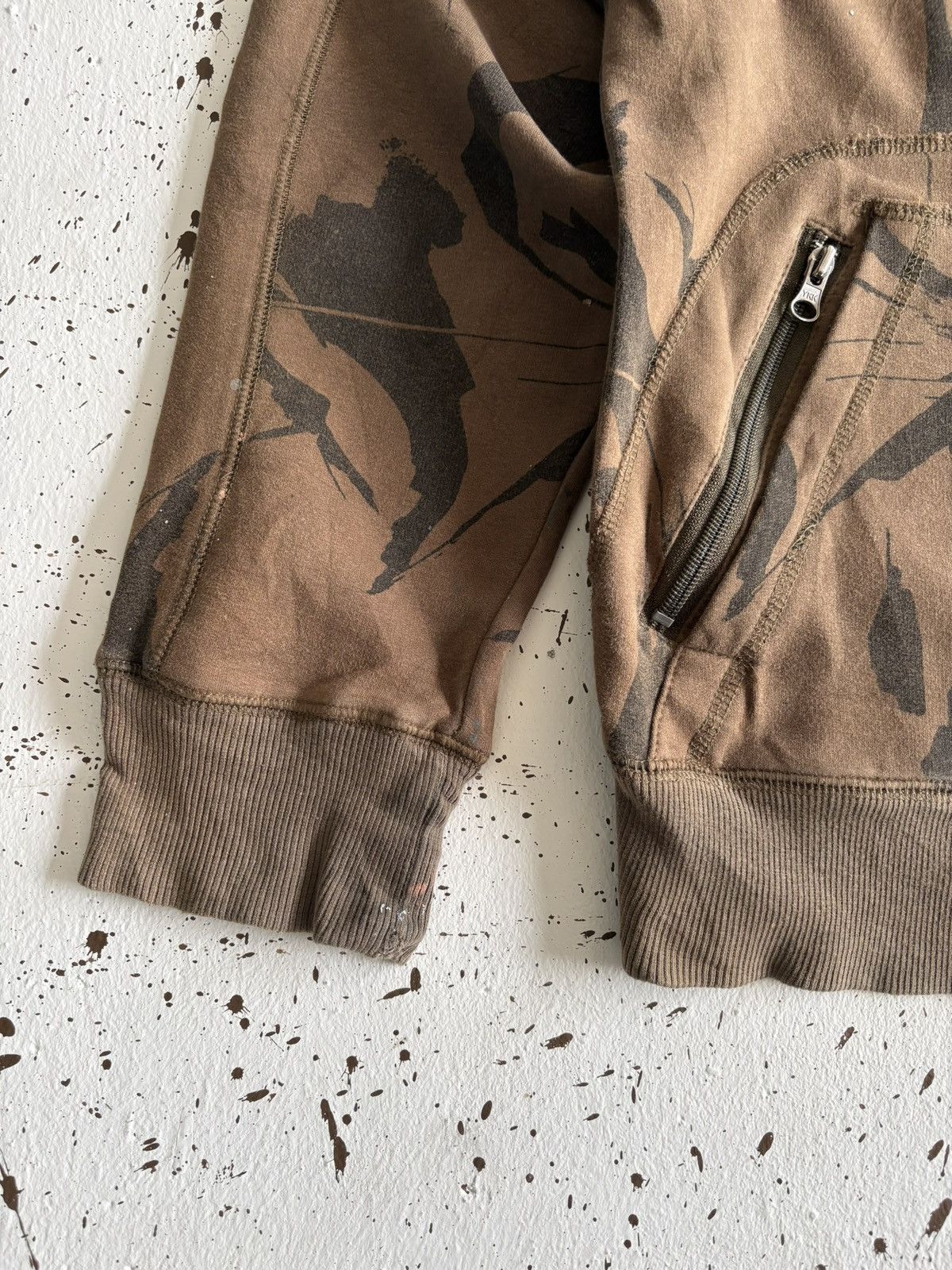 ADDICT Addict Clothing Military Camouflage Khaki Green Keep Hoodie Size US L / EU 52-54 / 3 - 6 Thumbnail