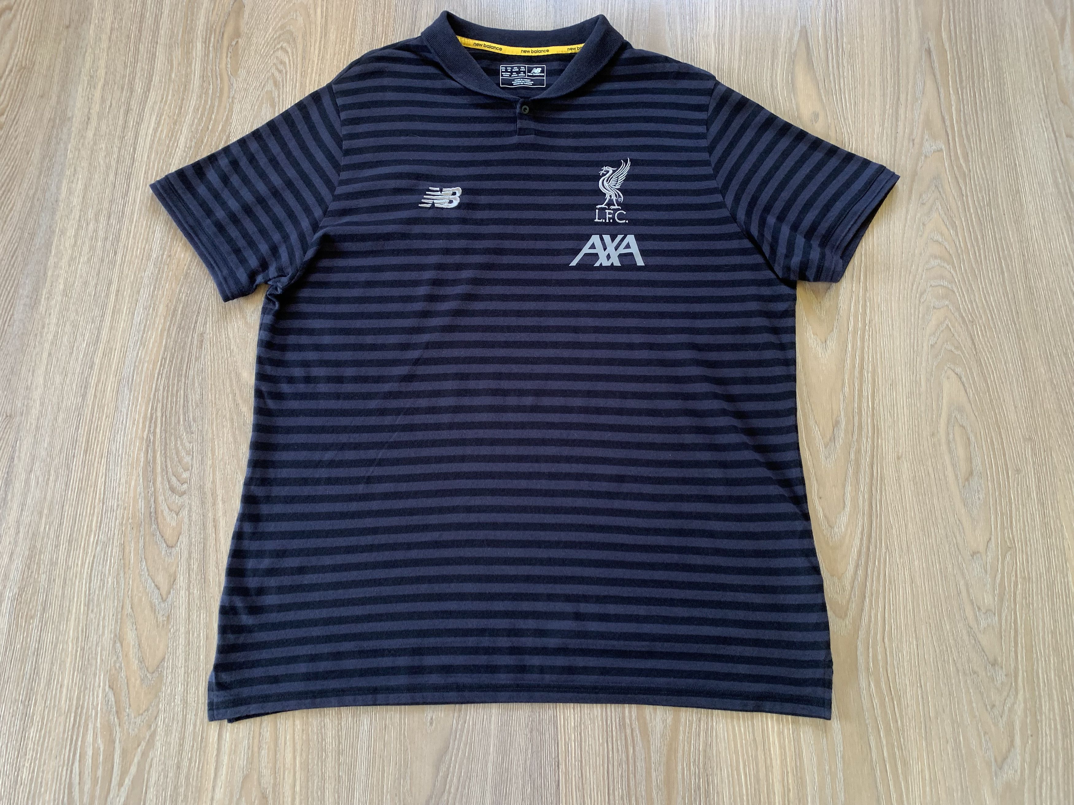 New Balance New Balance FC Liverpool Cotton Travel Polo T-Shirt Size US XXL / EU 58 / 5 - 11 Thumbnail