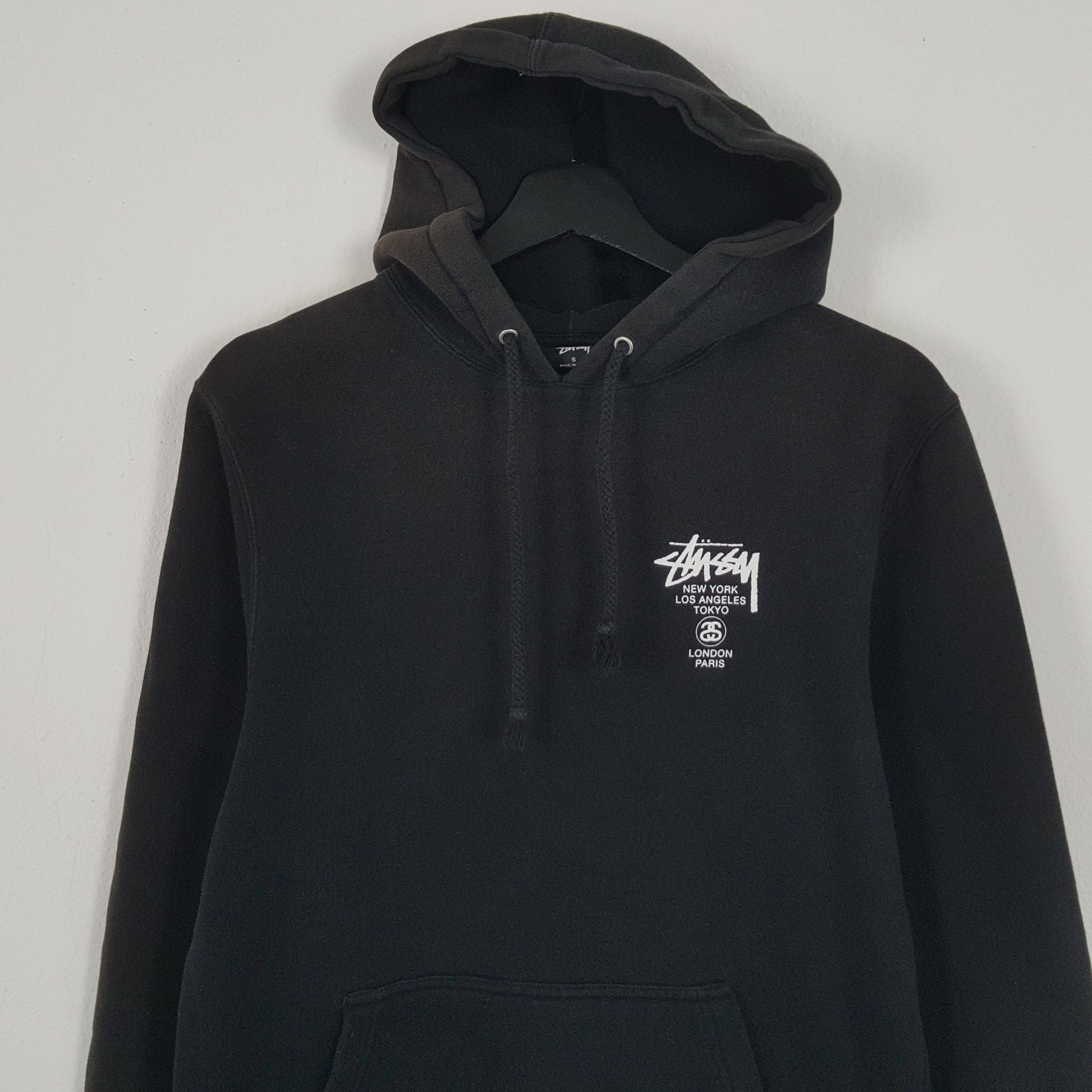 Stussy STUSSY Streetwear Skateboard Style Backprint Design Hoodies Size US S / EU 44-46 / 1 - 4 Thumbnail