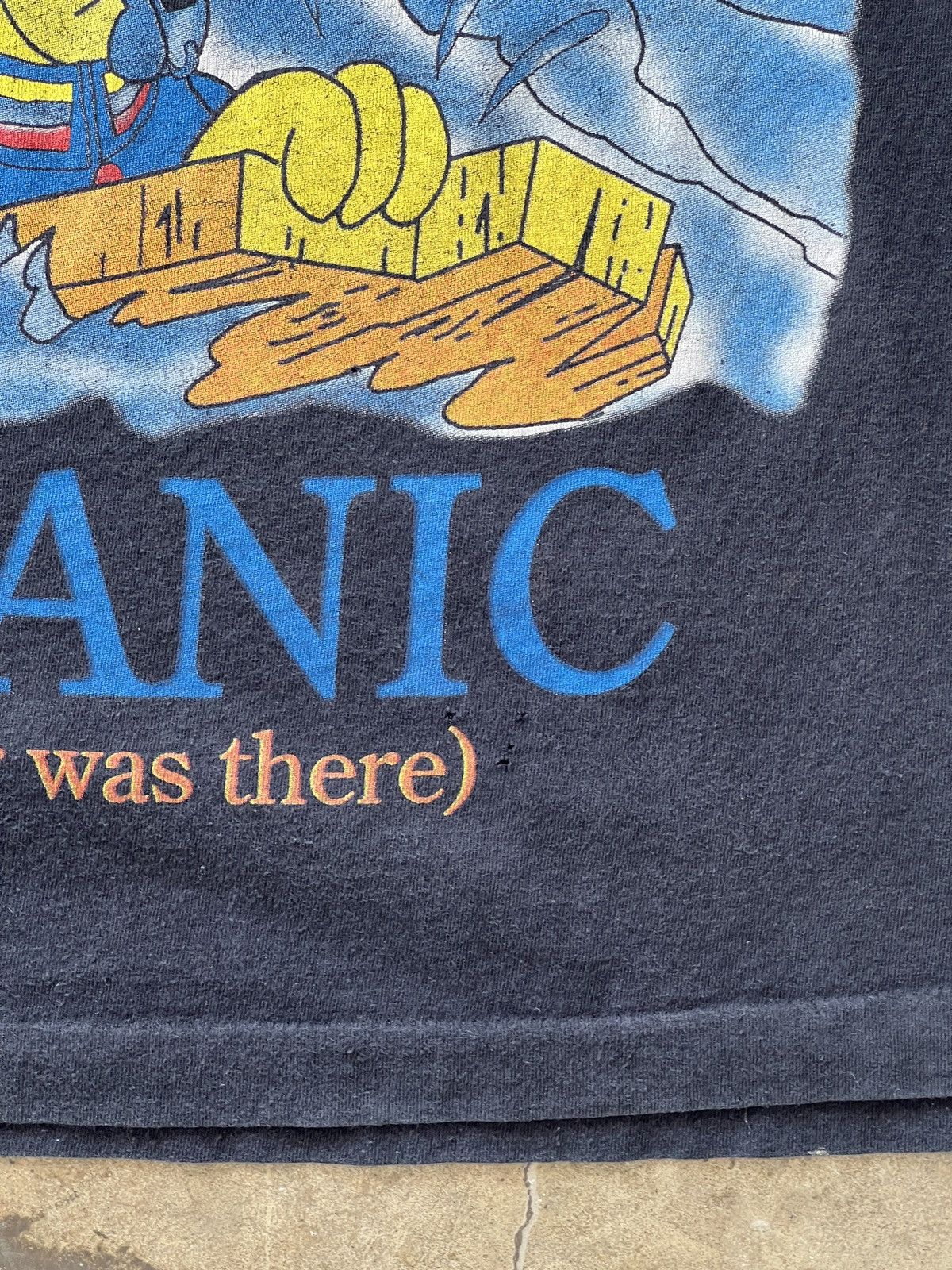 The Simpsons × Vintage Vintage The Simpsons Homer Titanic Single Stitch Tee Large Size US L / EU 52-54 / 3 - 7 Thumbnail