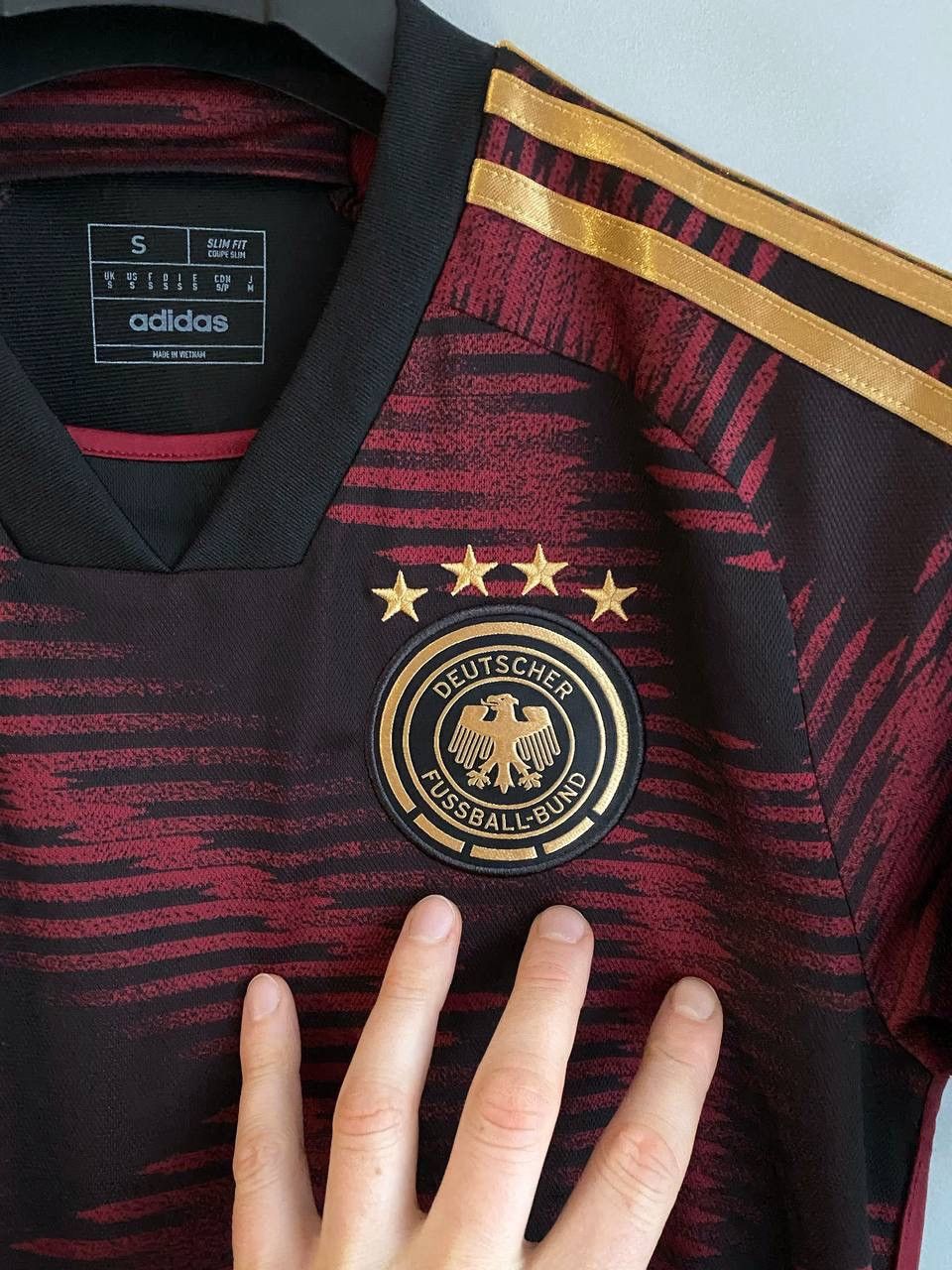 Adidas Adidas Germany National Team 2022 Away Soccer Jersey, Size S Size US S / EU 44-46 / 1 - 5 Thumbnail
