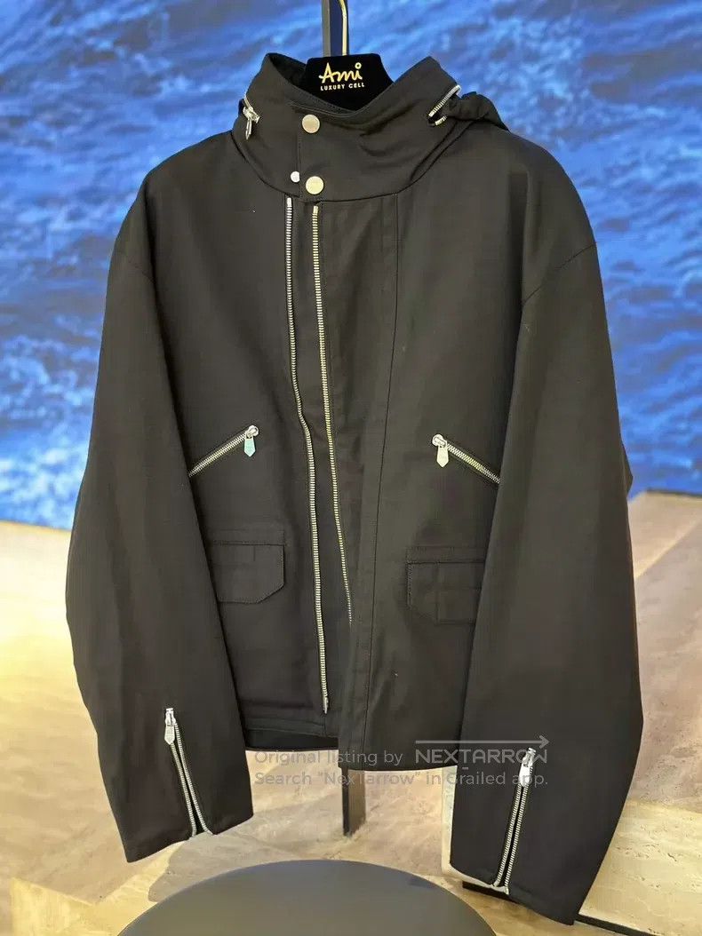 Hermes Hermes Men's Cool and Stylish Jacket Black Coat Clothing Size US L / EU 52-54 / 3 - 1 Thumbnail
