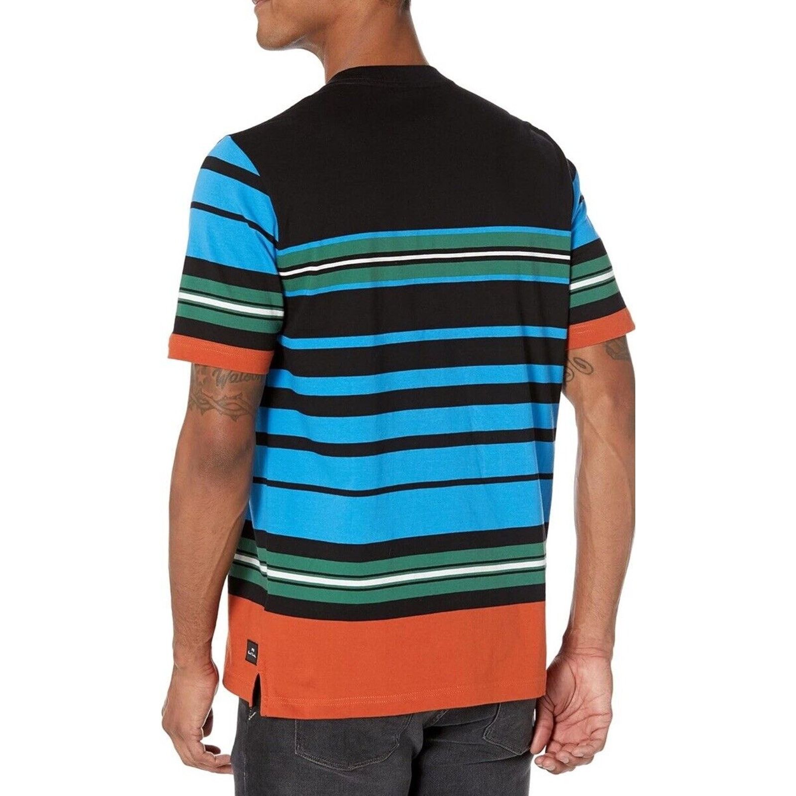 Paul Smith NWT $150 Paul Smith Cotton T-Shirt Sports Stripe Print Sz XS Size US XS / EU 42 / 0 - 2 Thumbnail