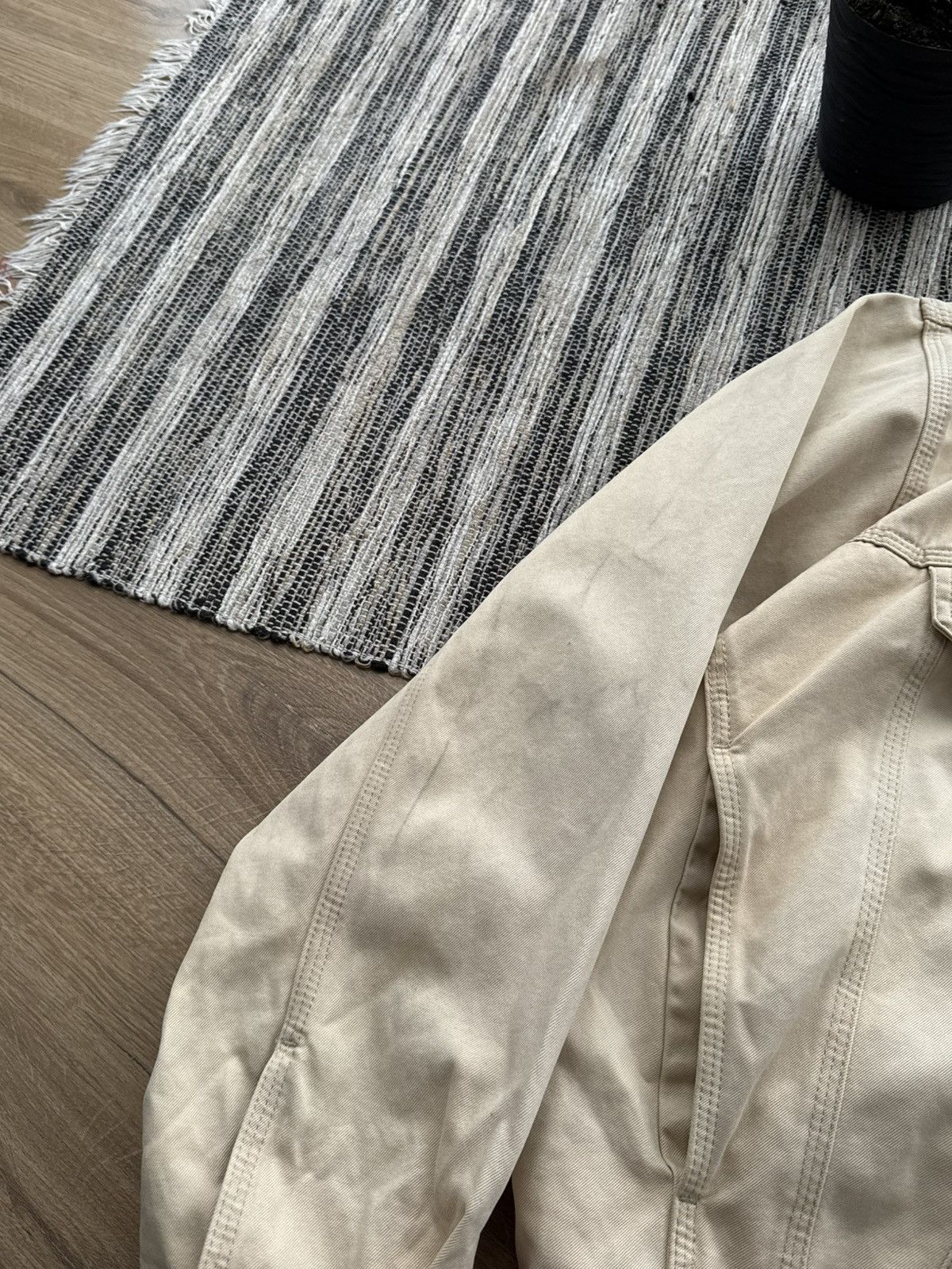 Diesel Vintage Diesel 90s Workwear Beige Utility Canvas Button-Up Size US L / EU 52-54 / 3 - 25 Thumbnail