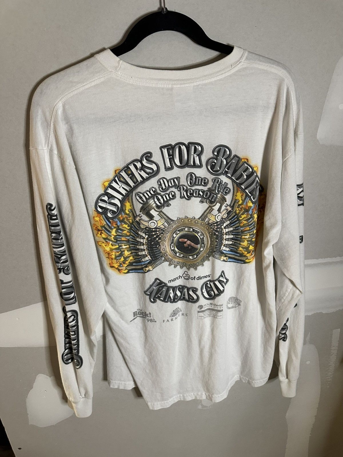 Gildan Bikers vintage tee Size US M / EU 48-50 / 2 - 2 Thumbnail