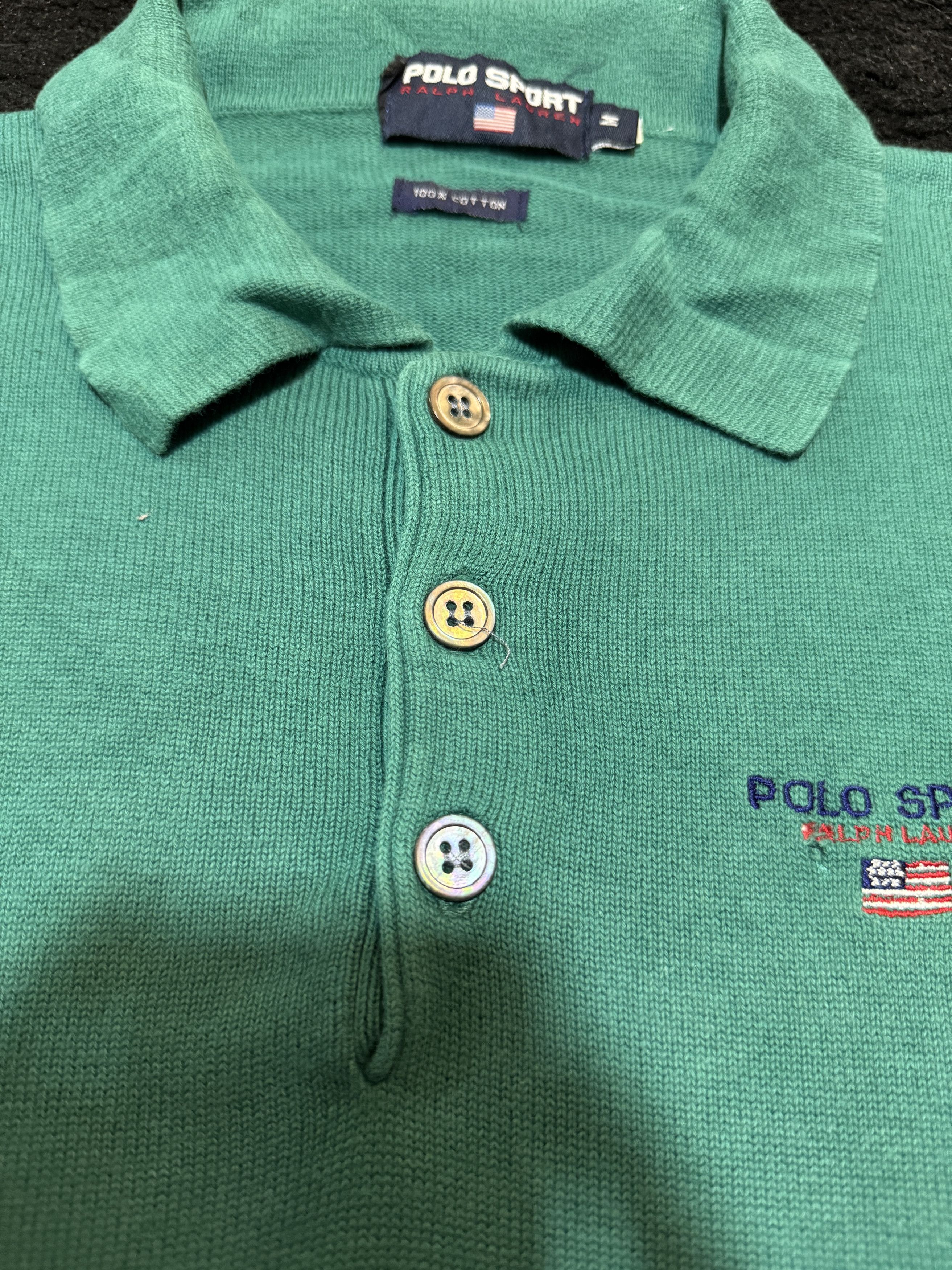 Polo Ralph Lauren Vintage Polo Sport Ralph Lauren Knit Polos Size US M / EU 48-50 / 2 - 4 Thumbnail