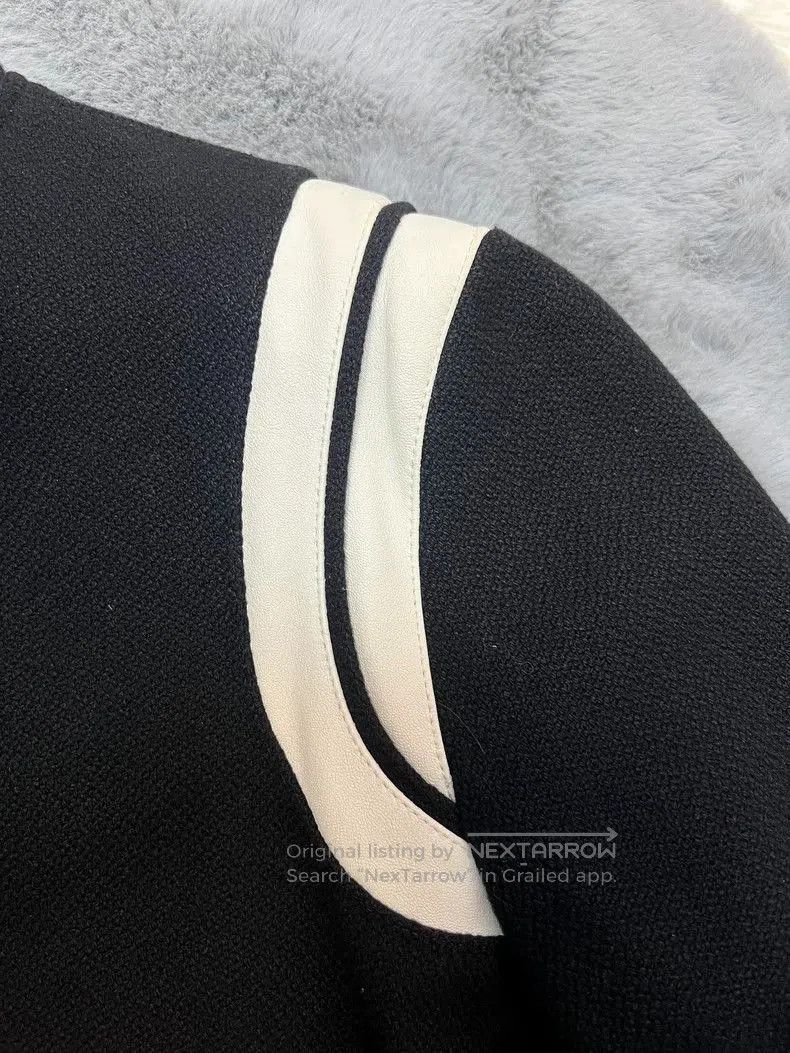 Saint Laurent Paris Saint Laurent Wool Leather Varsity Jacket. Size US L / EU 52-54 / 3 - 5 Thumbnail