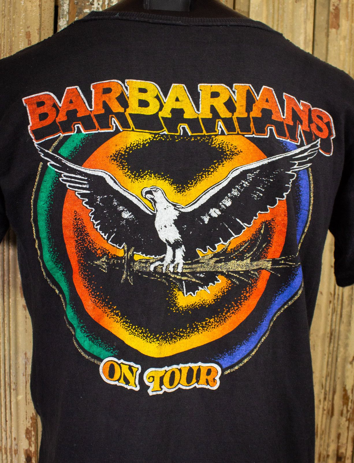 Band Tees × Vintage Vintage New Barbarians Live Concert T Shirt 1979 Size US M / EU 48-50 / 2 - 4 Thumbnail
