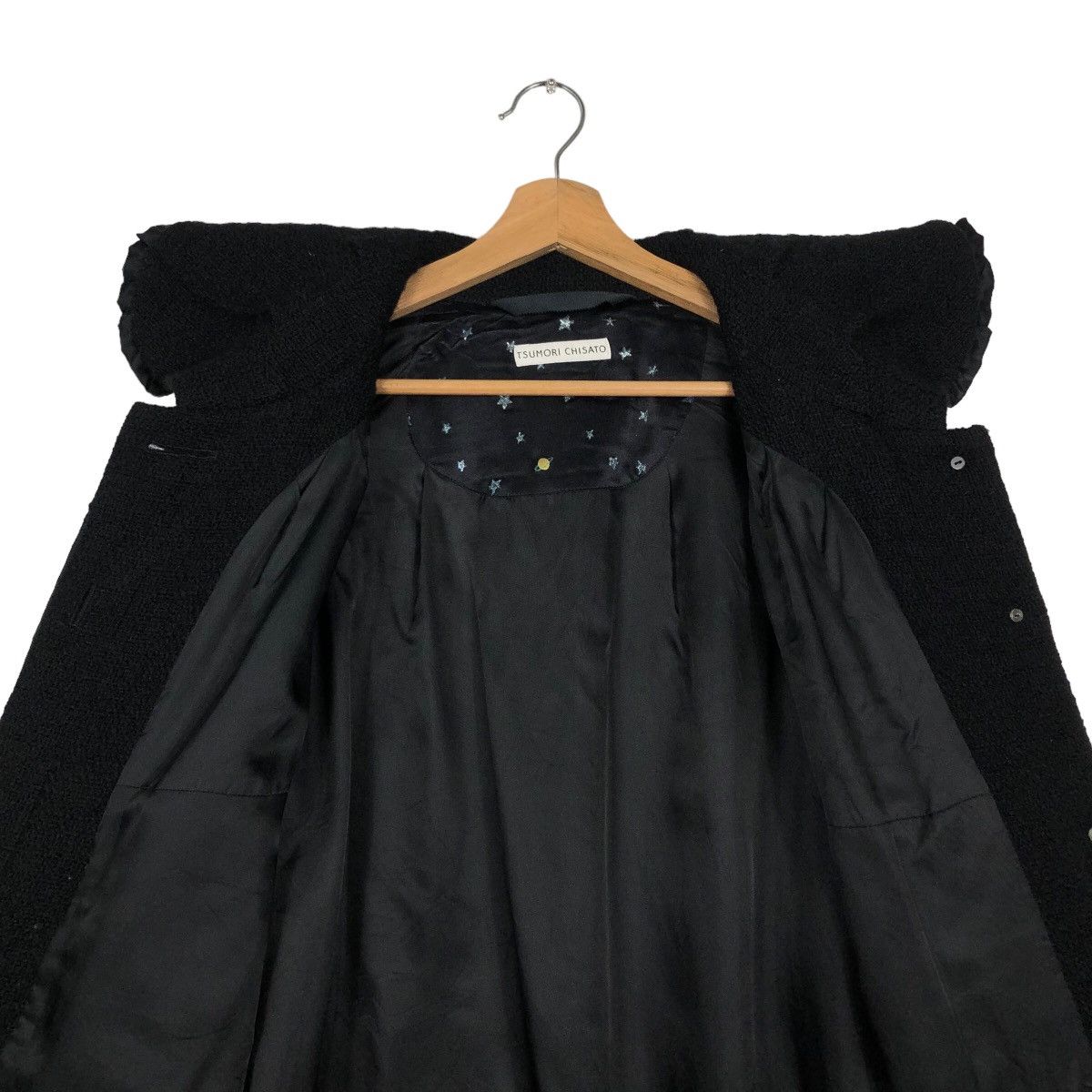 Issey Miyake 🔥90’s Long Jacket Double Breast Wool Tsumori Chisato Size US M / EU 48-50 / 2 - 11 Thumbnail