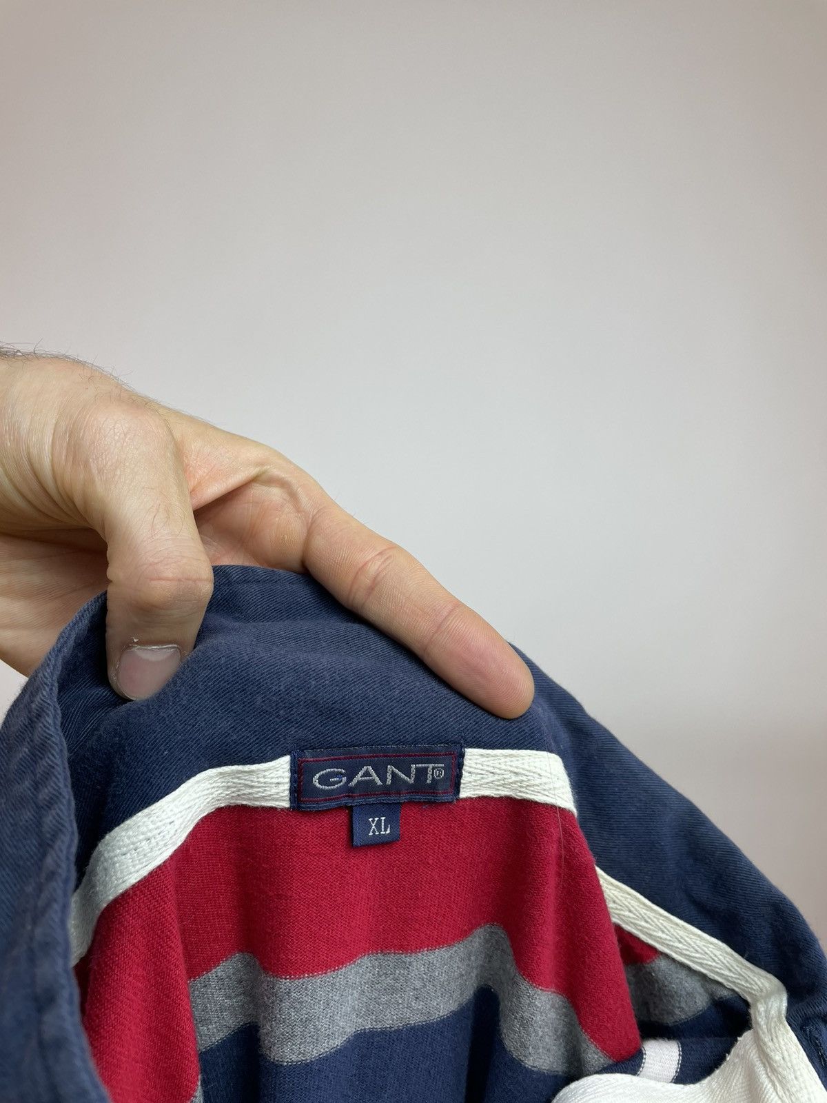 Other GANT USA SPORT Rugby striped polo long sleeve Mens size XL Size US L / EU 52-54 / 3 - 11 Thumbnail