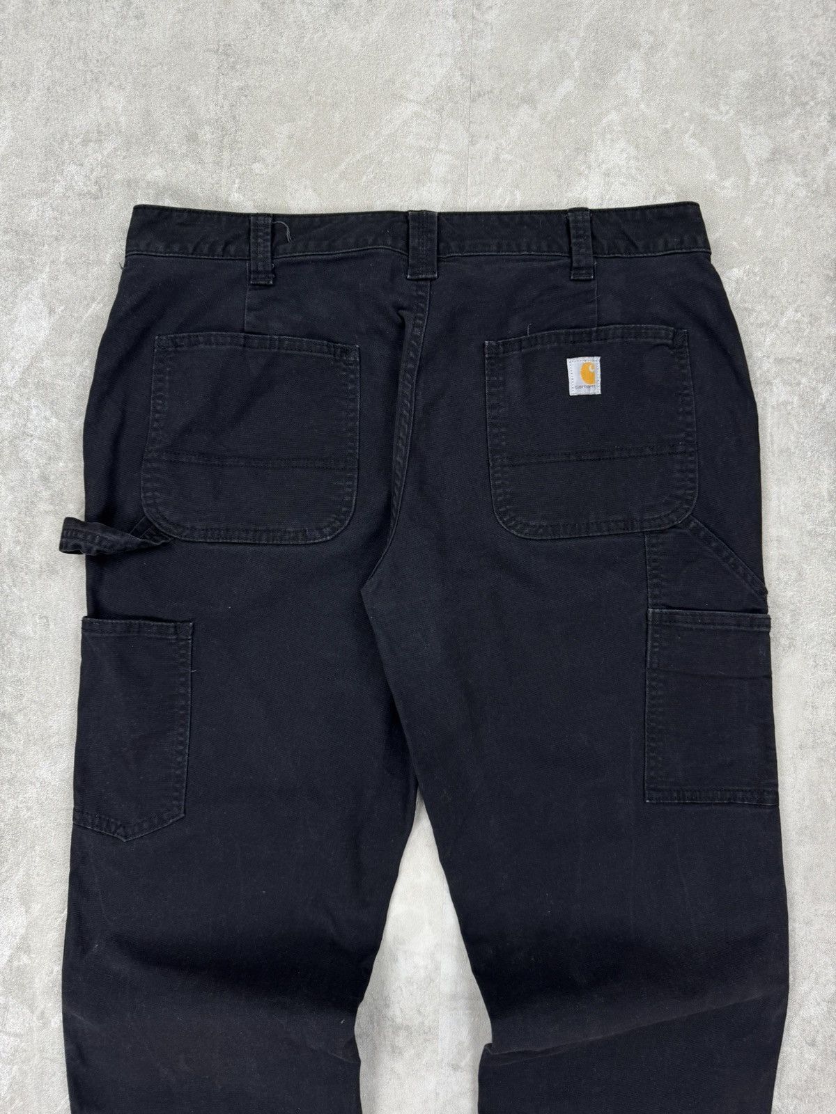 Carhartt Carhartt Originals Fit Womens Work Pants Black Size 12 Size 34" / US 12 / IT 48 - 3 Thumbnail