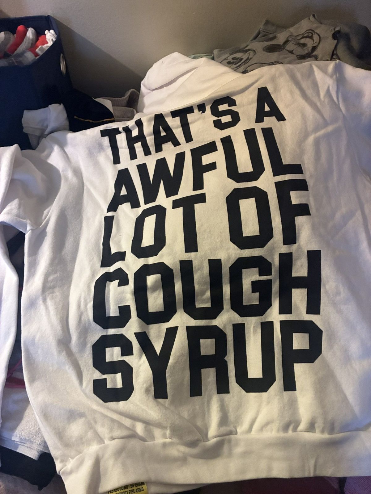 Awful Lot of Cough Syrup Awful lot of cough syrup zip up hoodie size M Size US M / EU 48-50 / 2 - 1 Thumbnail