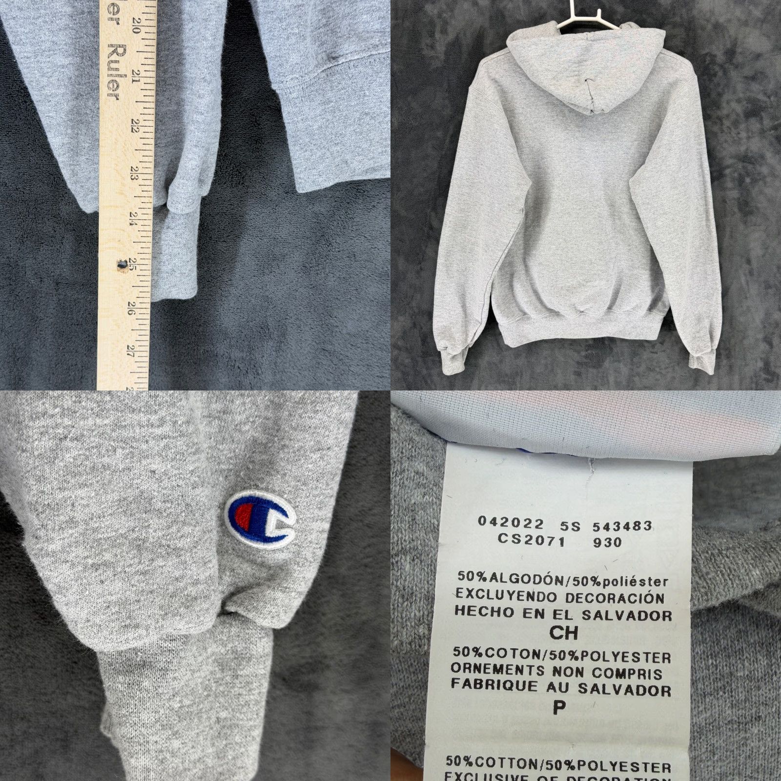 Champion Champion SDSU San Diego State University Hoodie Gray Mens Small CS2071 Size US S / EU 44-46 / 1 - 8 Thumbnail