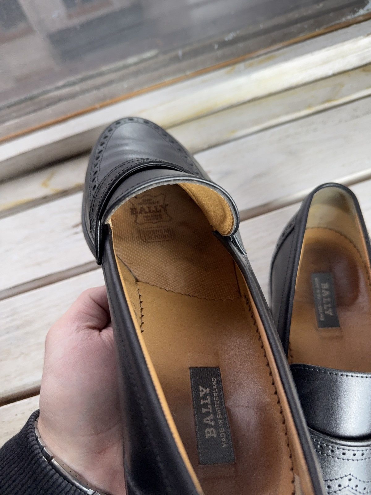 Bally Luxury Bally Goodyear Welt Penny Loafers Black Men’s US 11 Size US 11 / EU 44 - 18 Thumbnail