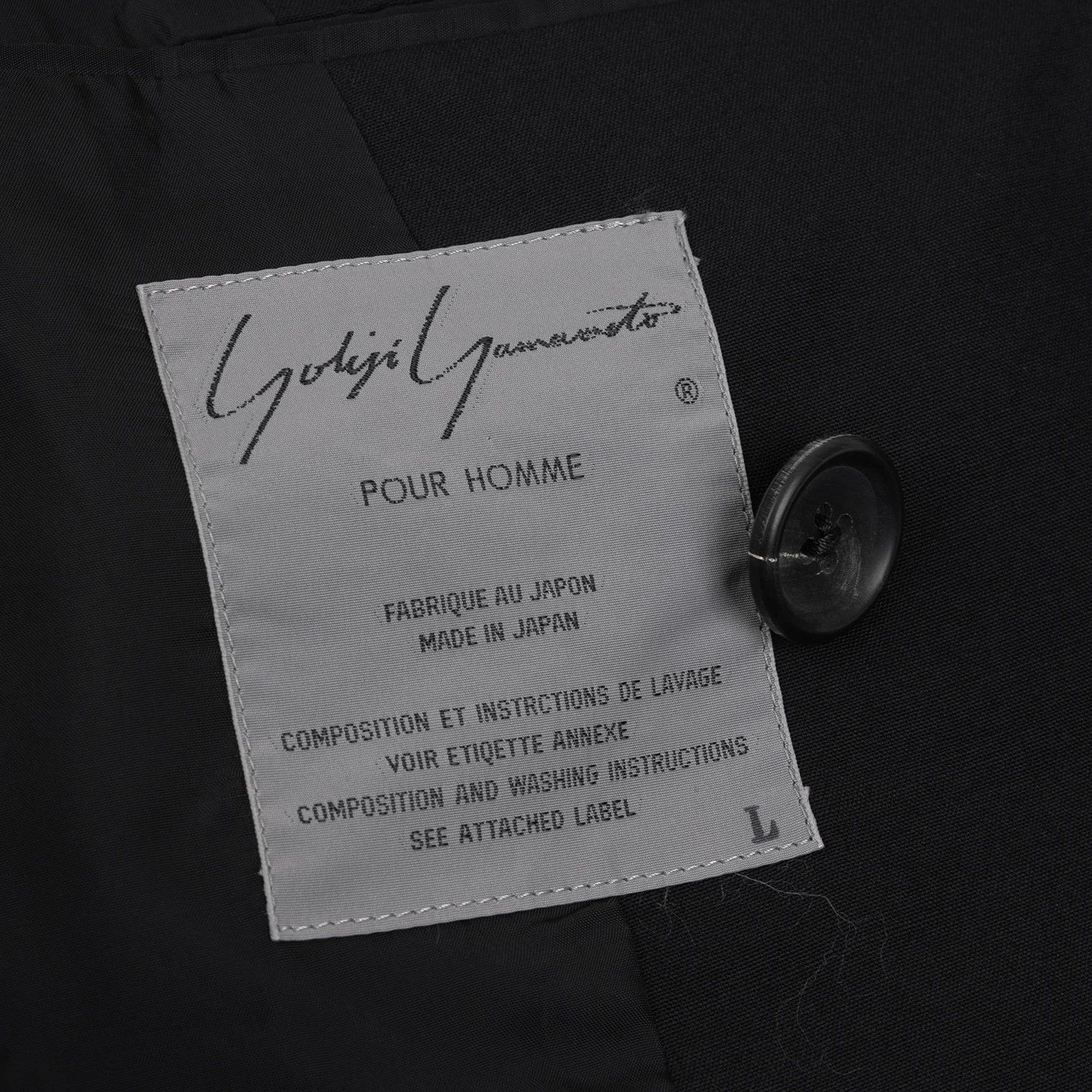Yohji Yamamoto Yohji Yamamoto Wool Puff Sleeve Jacket Size US L / EU 52-54 / 3 - 18 Thumbnail