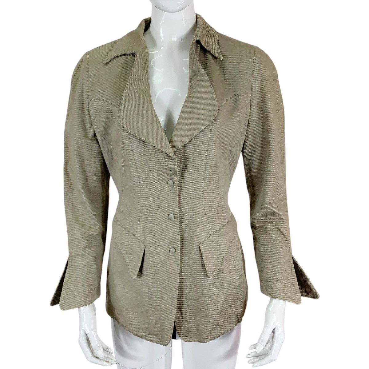 Thierry Mugler VINTAGE TIERRY MUGLER WOMEN DRESS Size M / US 6-8 / IT 42-44 - 2 Thumbnail