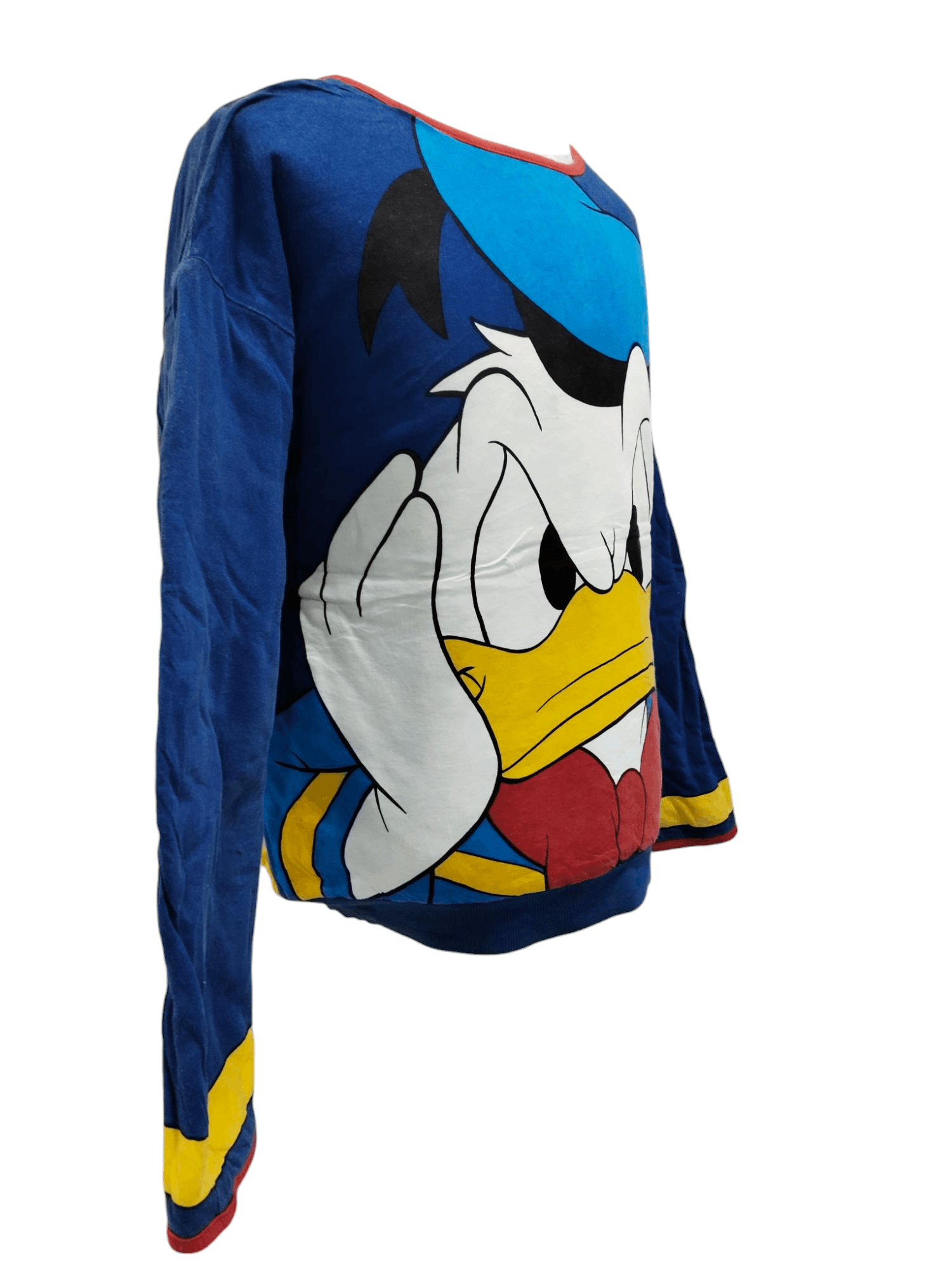 Cartoon Network × Disney × Vintage Vintage Donal Duck Fullprint Reversible Sweatshirt Size US XL / EU 56 / 4 - 4 Thumbnail