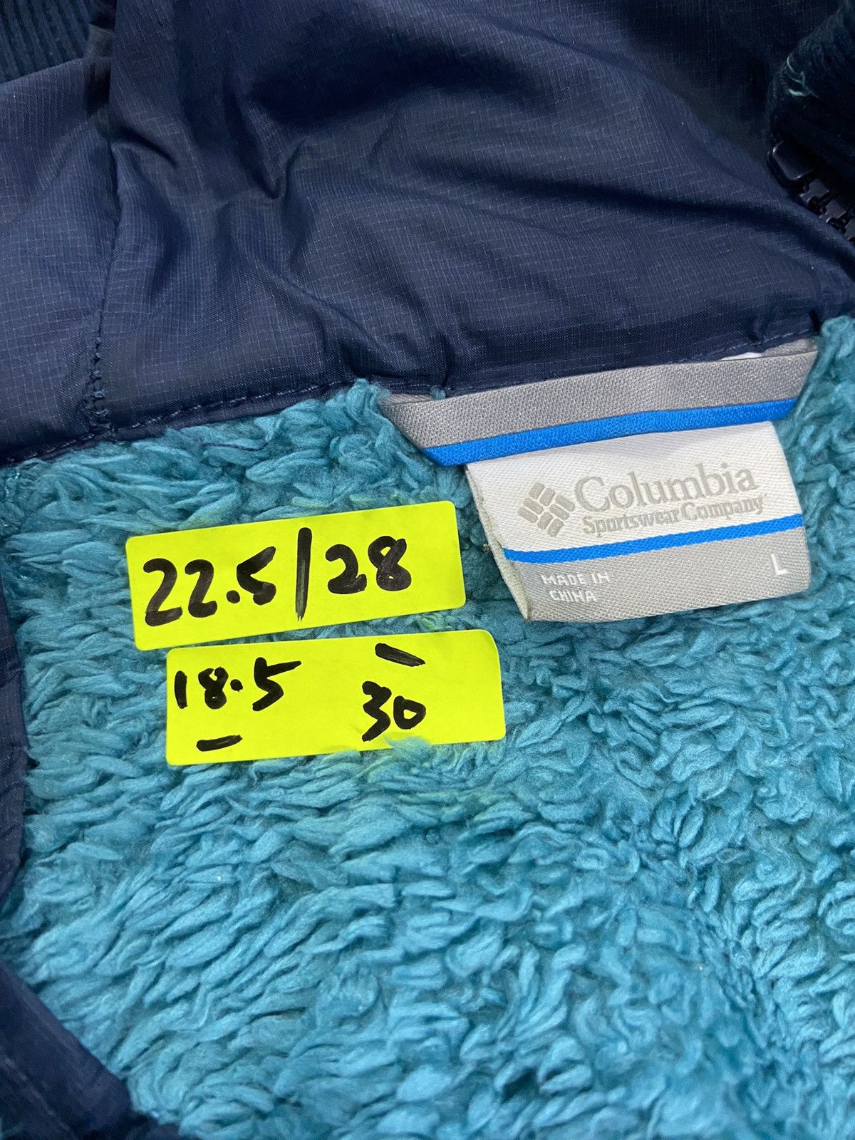Columbia COLUMBIA FLEECE ZIPPER HOODIE Size US L / EU 52-54 / 3 - 22 Thumbnail