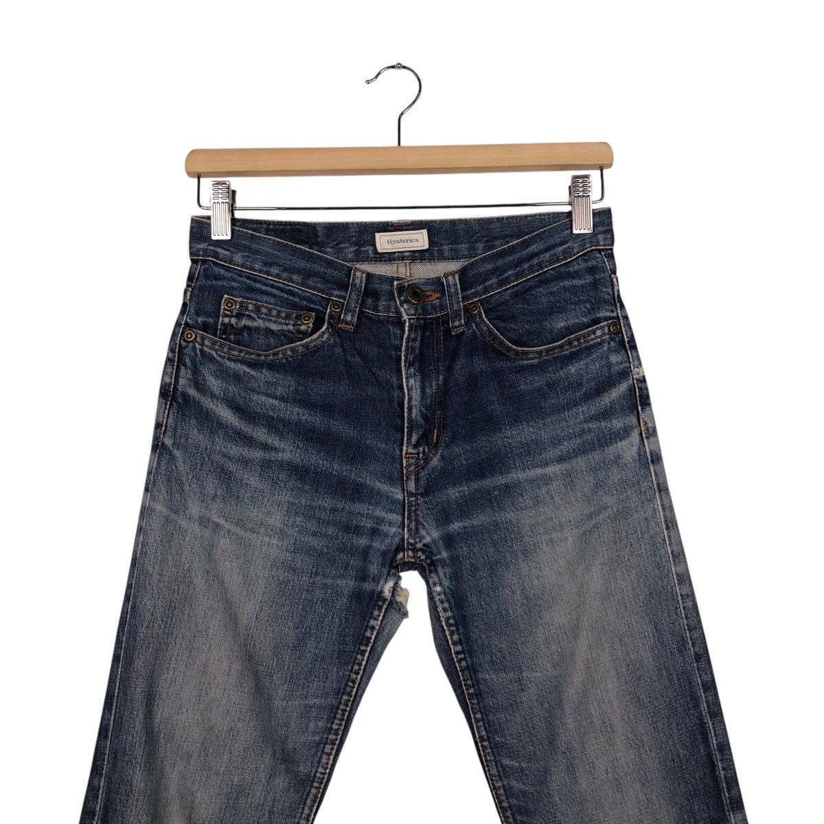 Hysteric Glamour 📌Vintage Distressed Denim Skinny Cut Hysteric Glamour Size US 30 / EU 46 - 4 Thumbnail