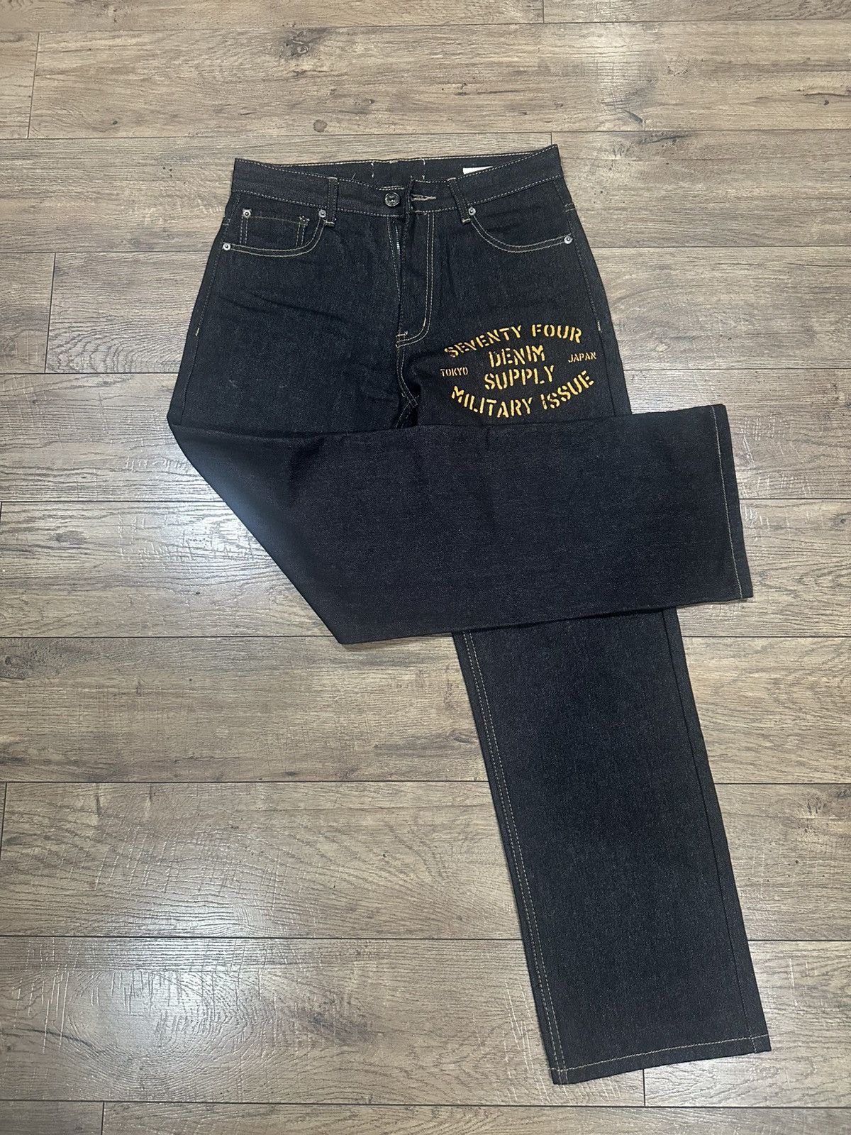 74 Is War 74 IS WAR DENIM SUPPLY DENIM JEANS Size US 32 / EU 48 - 3 Thumbnail