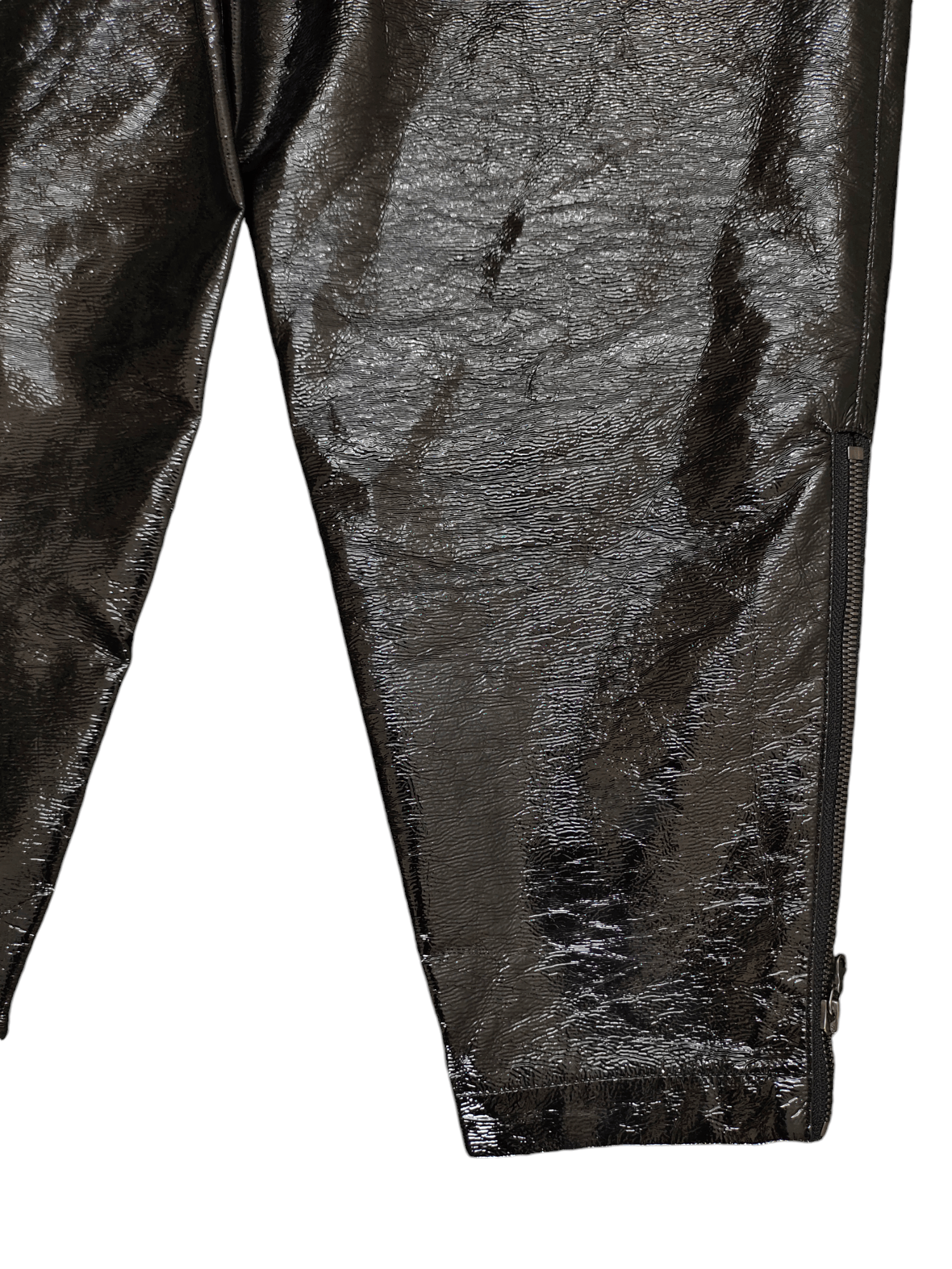 SHAREEF Shareef Japan Glossy Zipper Ankle Balloon Pants Size US 29 - 16 Thumbnail