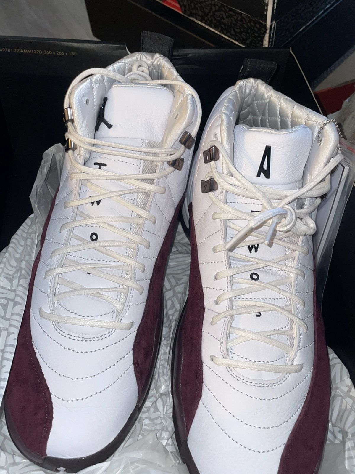 Jordan Brand Jordan 12 am ma maniere size 11.5 brand new Size US 11.5 / EU 44-45 - 10 Thumbnail