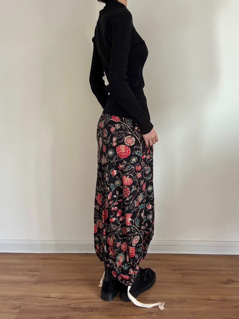 Yohji Yamamoto Yohji Yamamoto size 3 Gilded printed dress 2506-Nextarrow Size 26" / US 2 / IT 38 - 5 Thumbnail