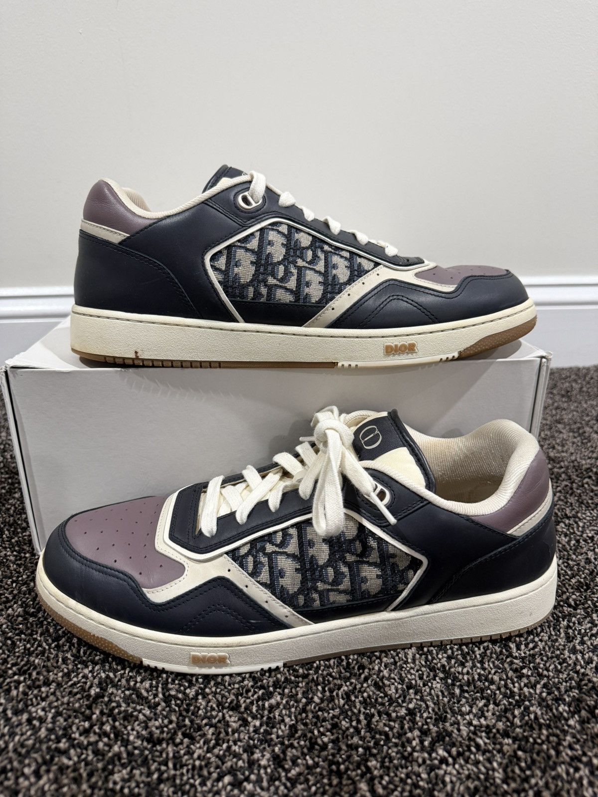 Dior Dior x Kim Jones B27 Uptown Oblique Low-Top Sneakers Size US 13 / EU 46 - 11 Thumbnail