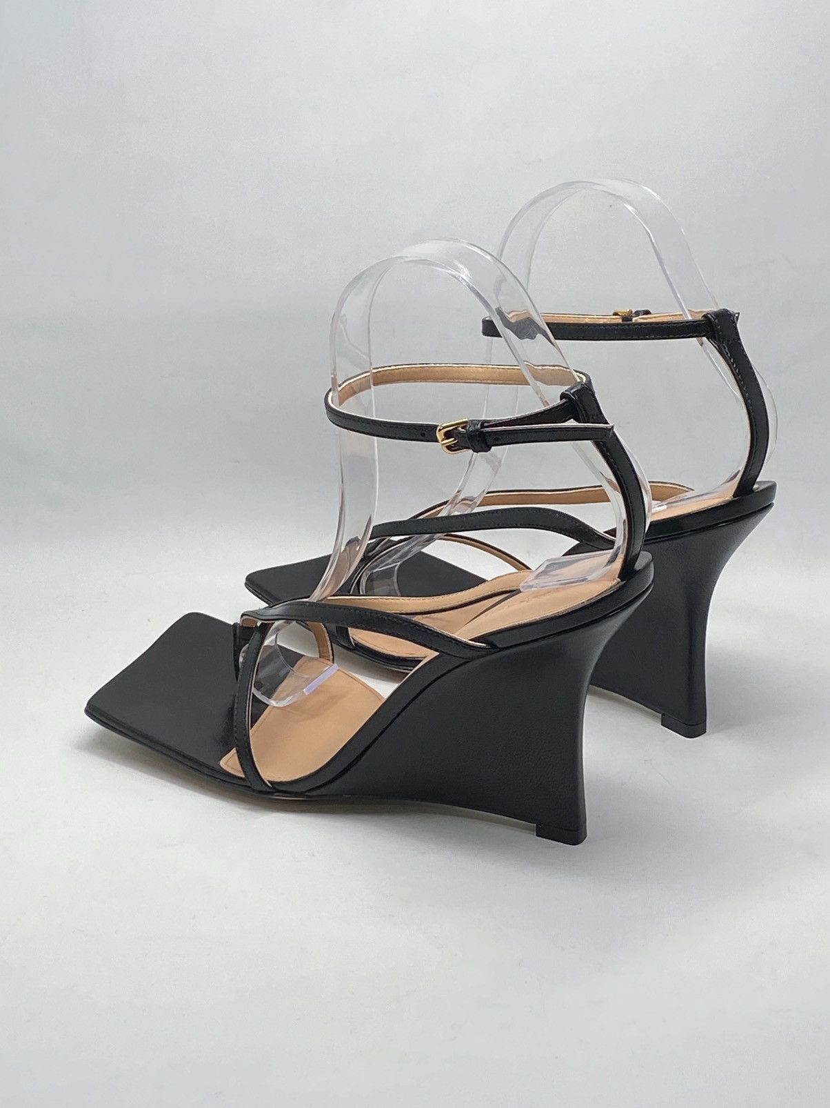 Bottega Veneta Bottega Veneta Stretch Strappy Wedge Sandals size 38.5 Size US 8.5 / IT 38.5 - 8 Thumbnail