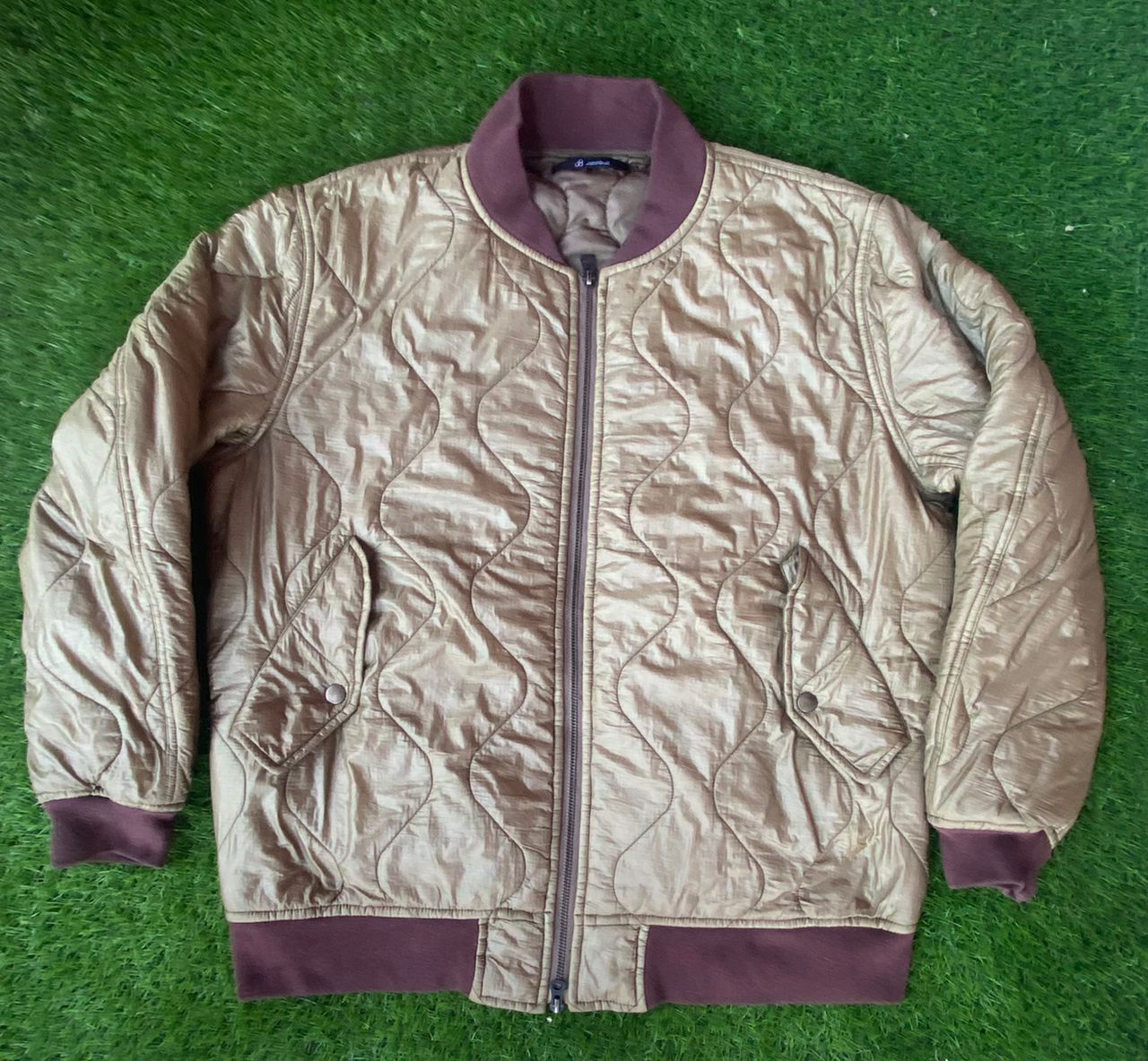 Japanese Brand Johnbull Quilted Liner Jacket Japan Size US M / EU 48-50 / 2 - 1 Thumbnail