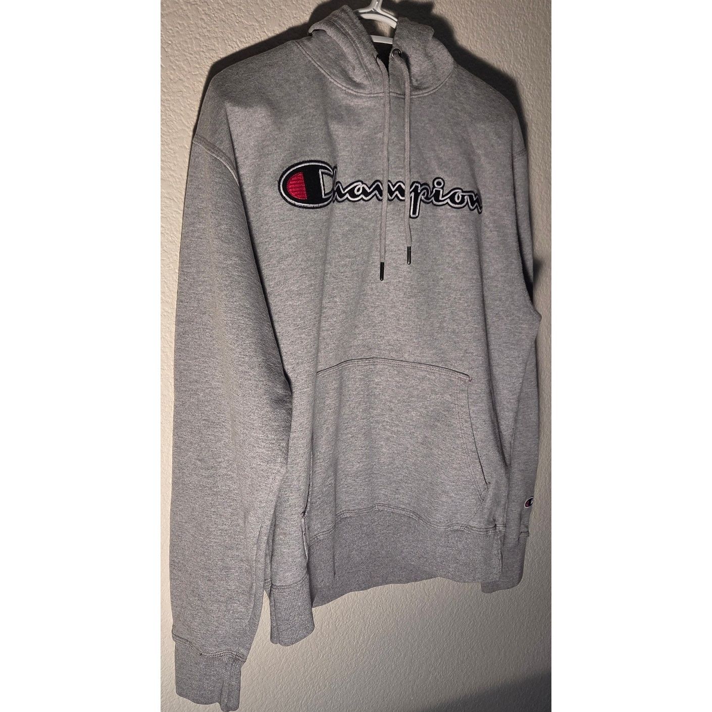 Champion Champion Men's Medium Gray Classic Hoodie Sweatshirt Size US M / EU 48-50 / 2 - 2 Thumbnail