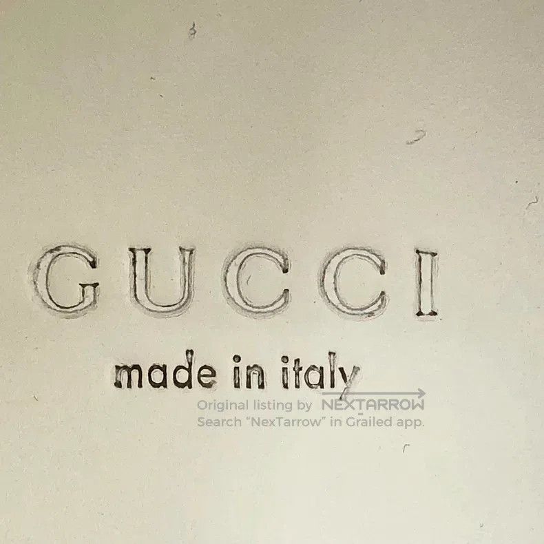 Other Gucci White, red and green webbing little bee embroidery l Size US 12 / IT 42 - 8 Thumbnail