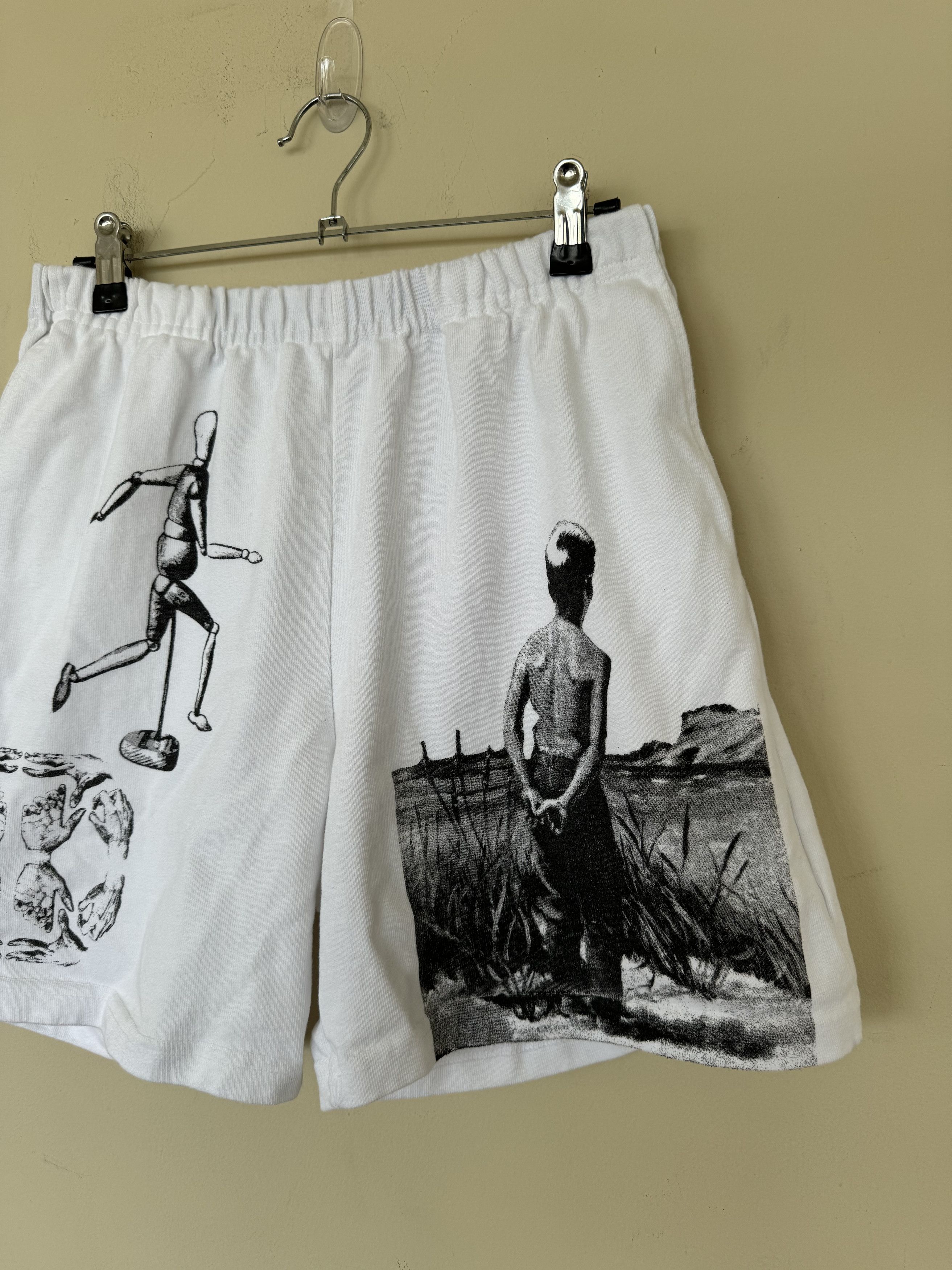 basketcase gallery Basketcase White Shorts Size US 30 / EU 46 - 2 Thumbnail