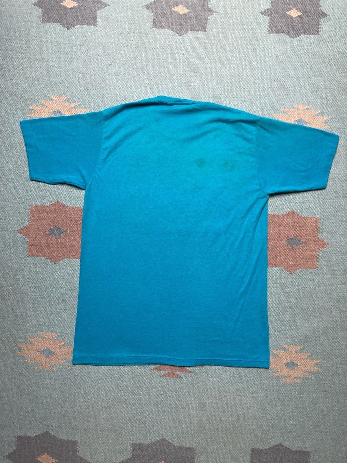 Jerzees × Vintage 80s t shirt New York the big apple rainbow soft thin medium Size US M / EU 48-50 / 2 - 8 Thumbnail