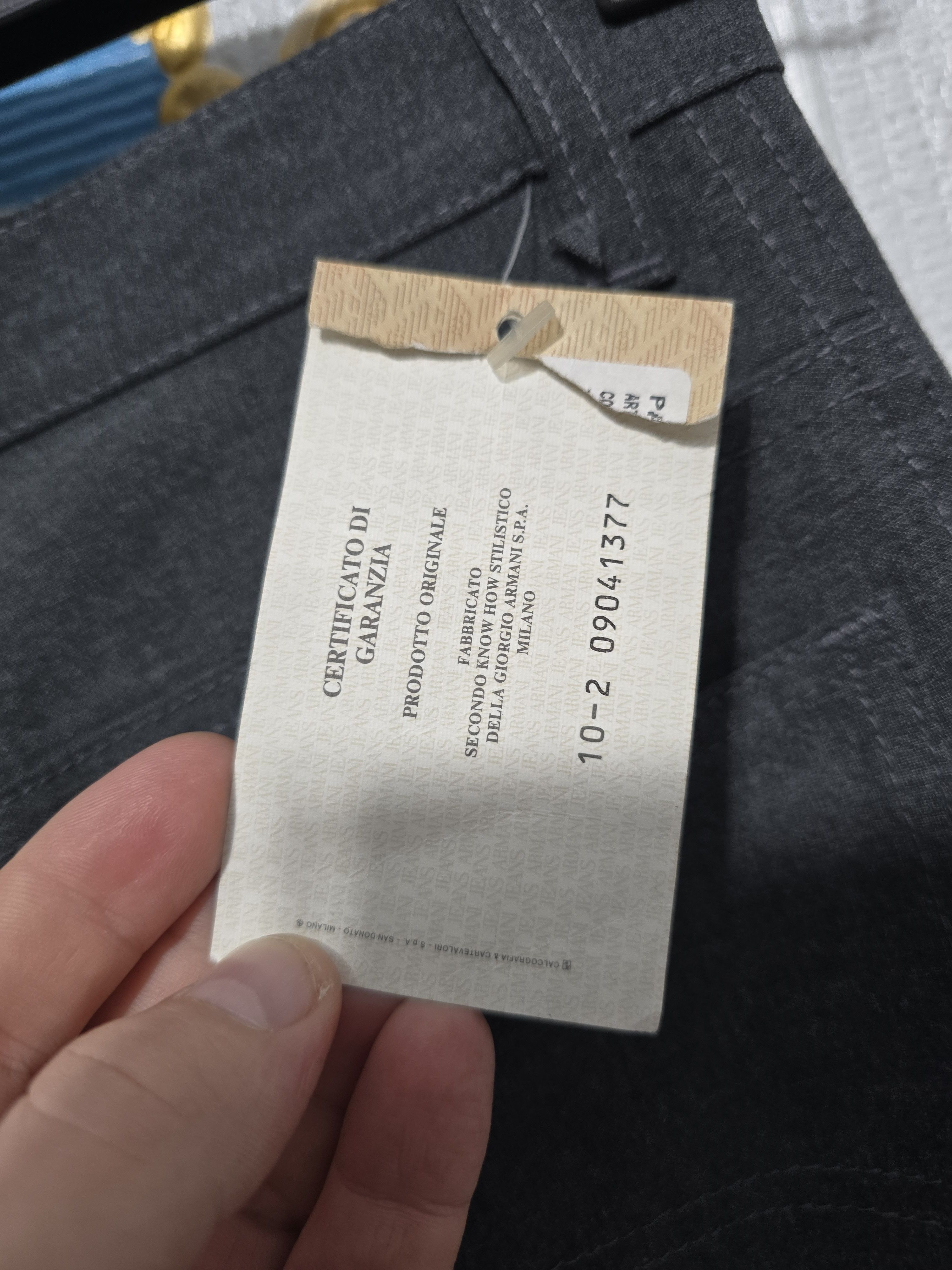 Giorgio Armani GIORGIO ARMANI pants VINTAGE high waist New with tag Size 27" / US 4 / IT 40 - 6 Thumbnail