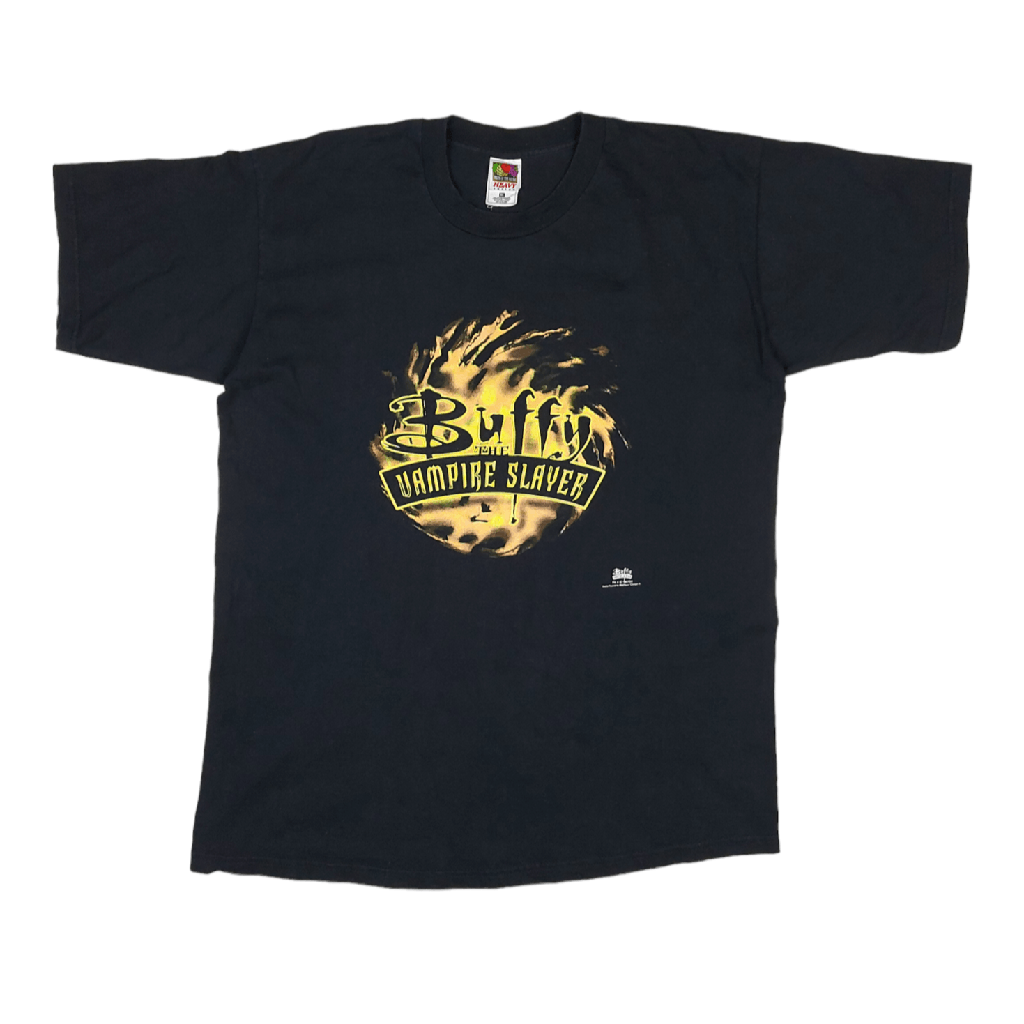 image of Movie x Series Vintage 90's Buffy The Vampire Slayer 1998 Licensed Tee in Black, Men's (Size XL)